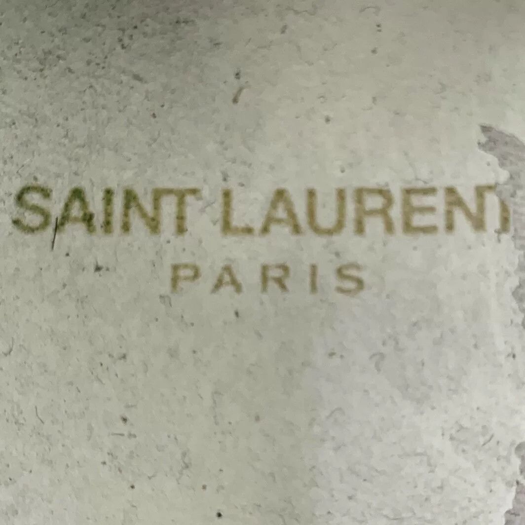 Saint Laurent Paris Saint Laurent Perforated Court Classic Sneakers EU 41 Size US 8 / EU 41 - 7 Thumbnail