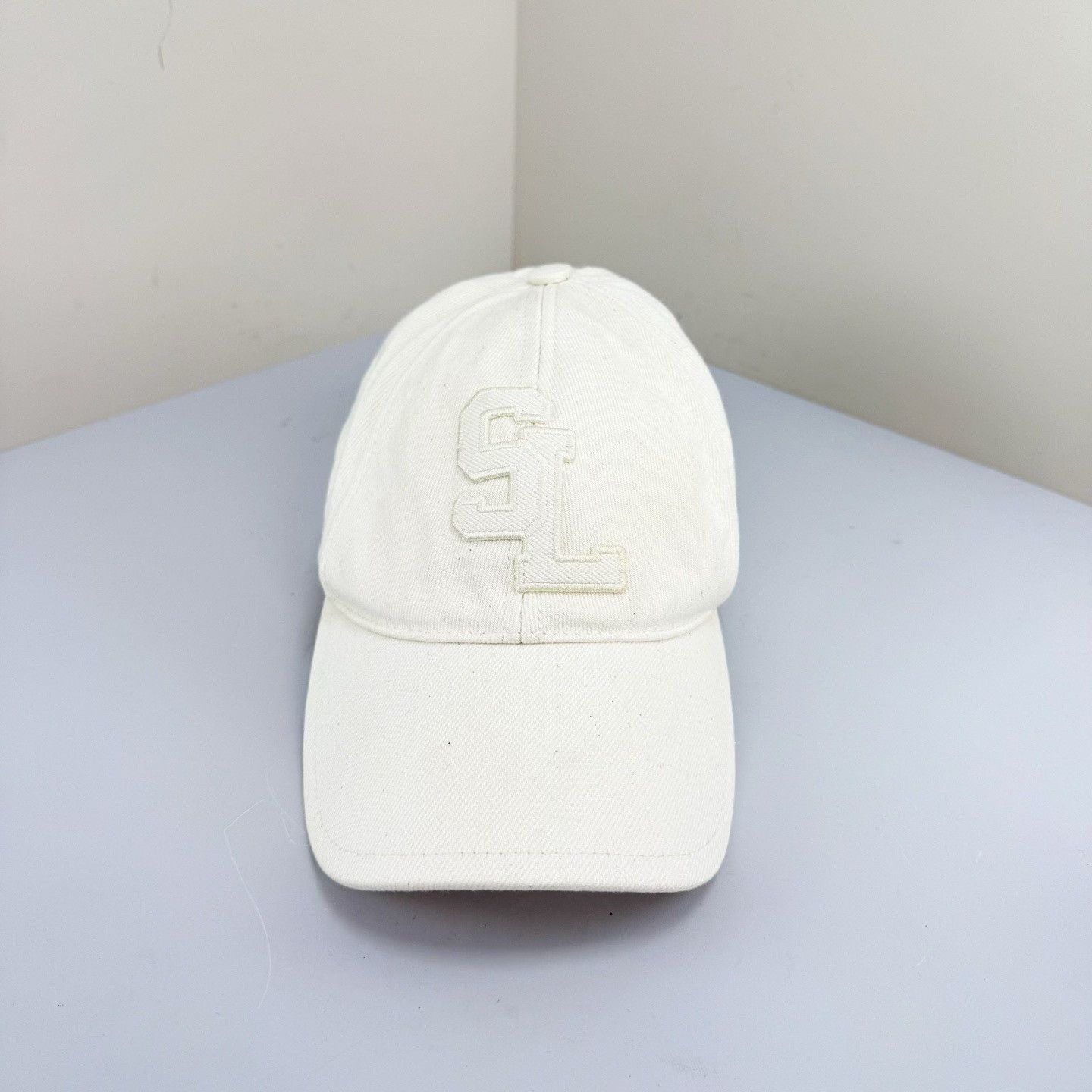 Saint Laurent Paris Saint Laurent SL Embroidered Logo Cap 59 Size ONE SIZE - 2 Thumbnail