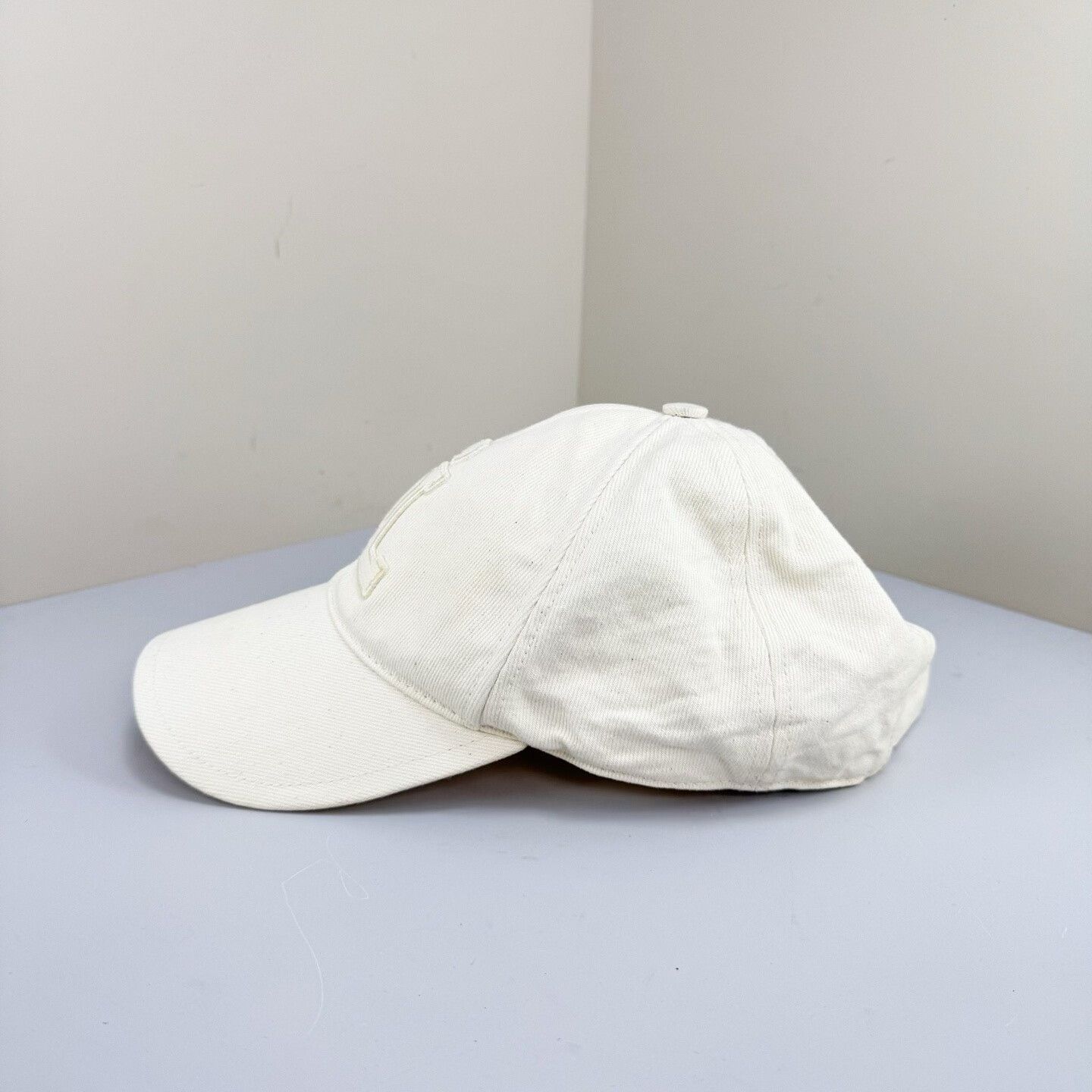 Saint Laurent Paris Saint Laurent SL Embroidered Logo Cap 59 Size ONE SIZE - 3 Thumbnail