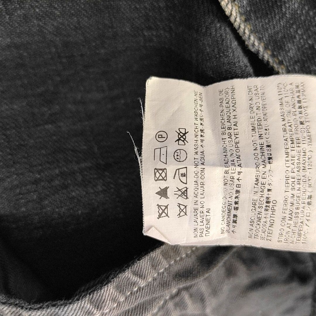 Saint Laurent Paris Saint Laurent Distressed Blue Jeans Size 31 Size 31" - 5 Thumbnail