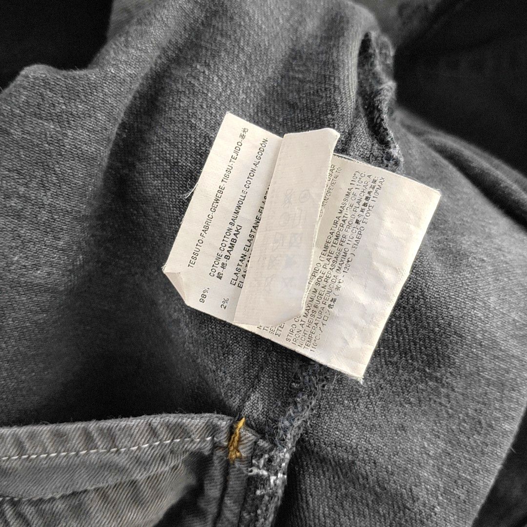 Saint Laurent Paris Saint Laurent Distressed Blue Jeans Size 31 Size 31" - 7 Thumbnail