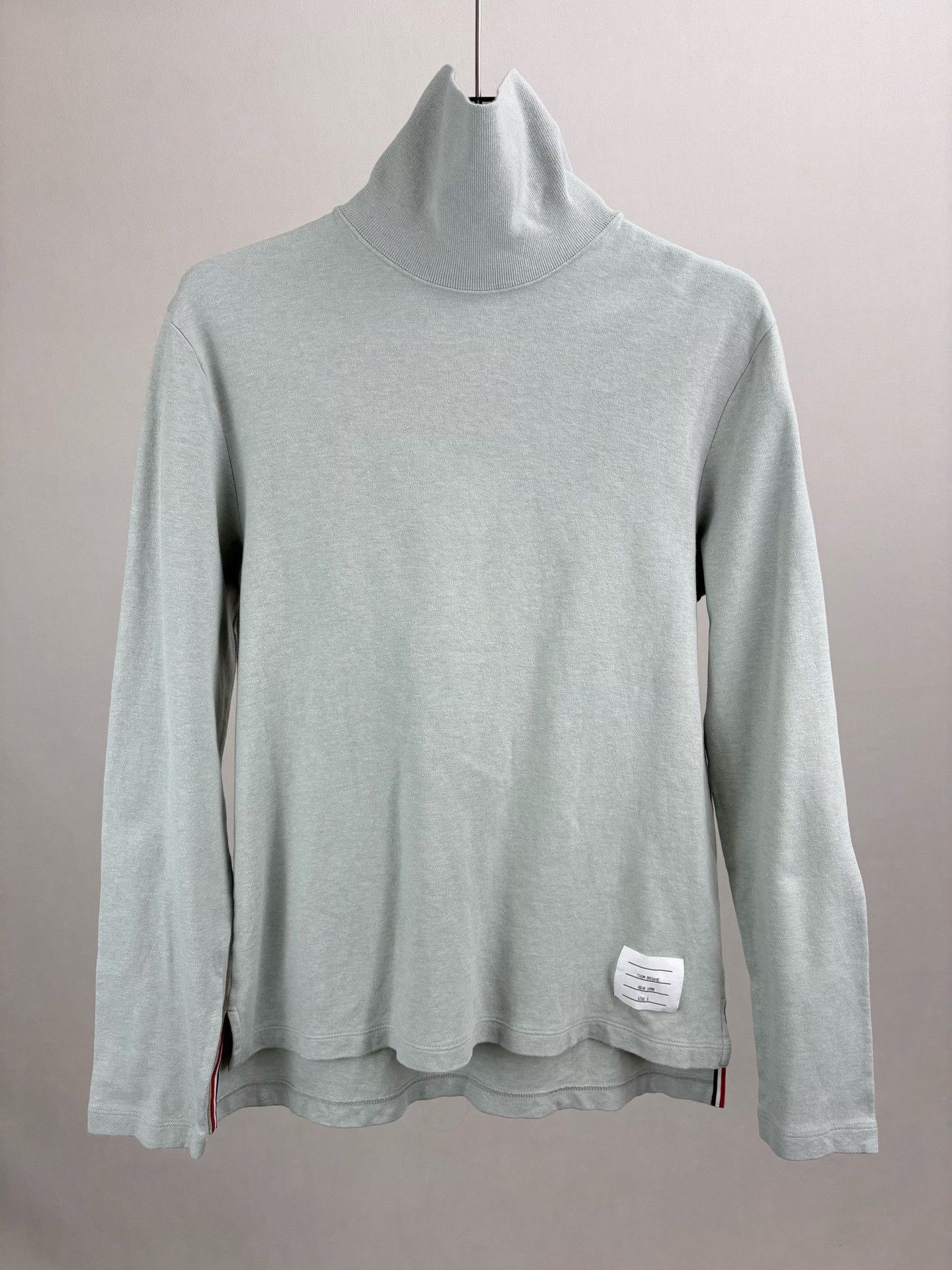 Thom Browne Thom Browne Sage Turtleneck T-Shirt Size 3 Size US L / EU 52-54 / 3 - 2 Thumbnail