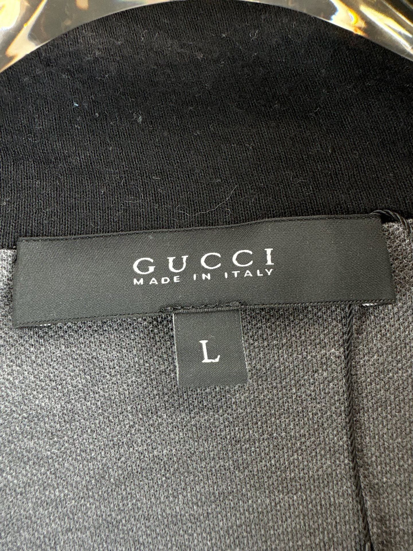 Gucci Gucci Striped Collar Zip Up Jacket L Size US L / EU 52-54 / 3 - 5 Thumbnail