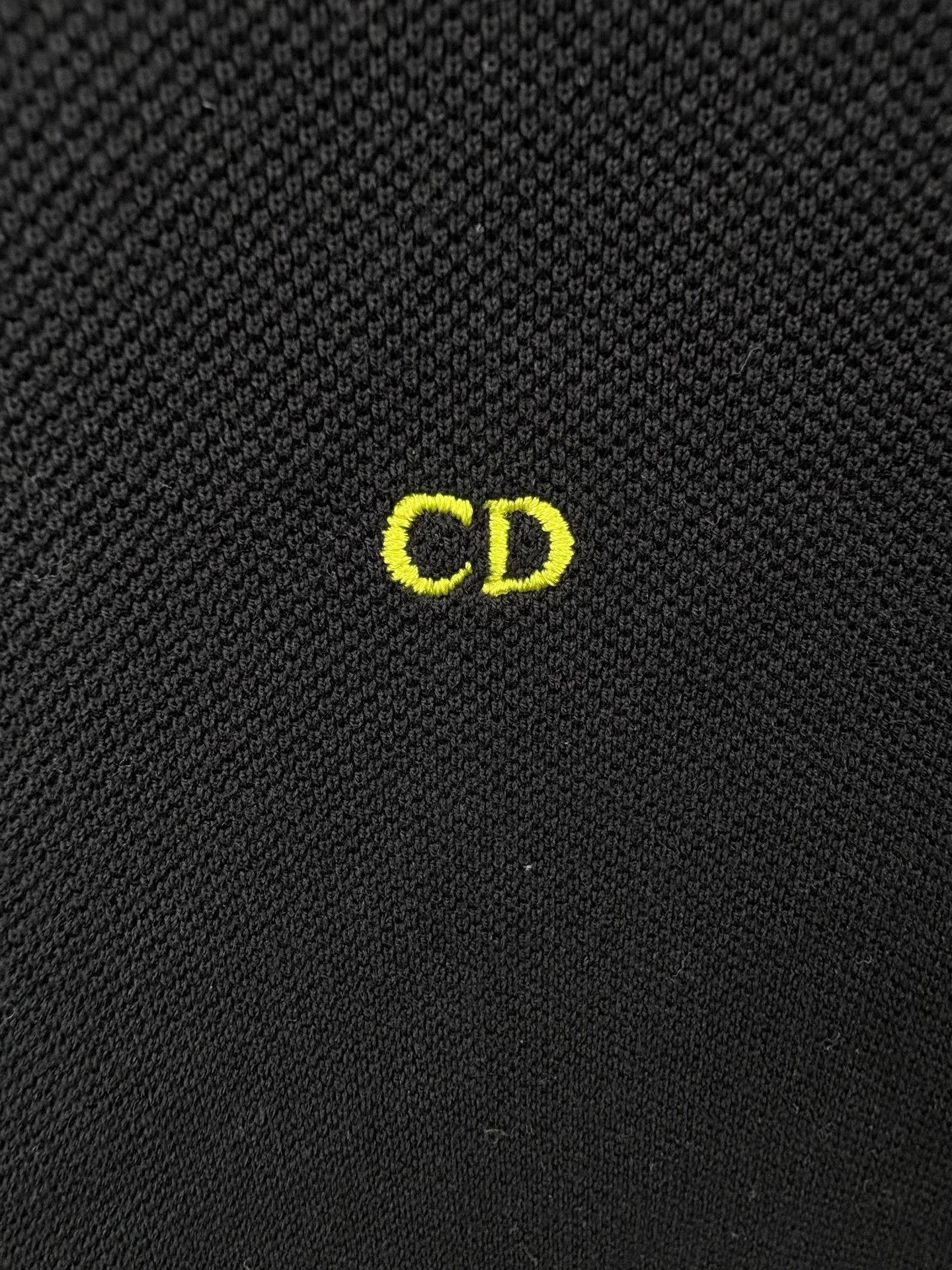 Dior Dior Yellow CD Logo Polo Shirt L Size US L / EU 52-54 / 3 - 4 Thumbnail