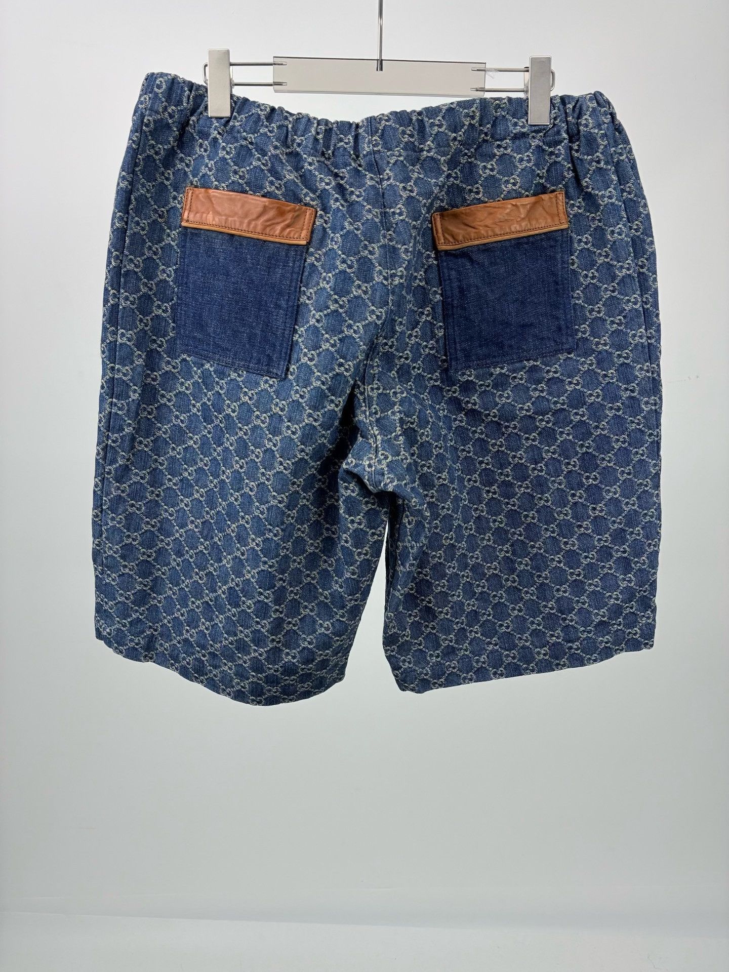 Gucci Gucci GG Monogram Denim Shorts 38 Size US 38 / EU 54 - 3 Thumbnail