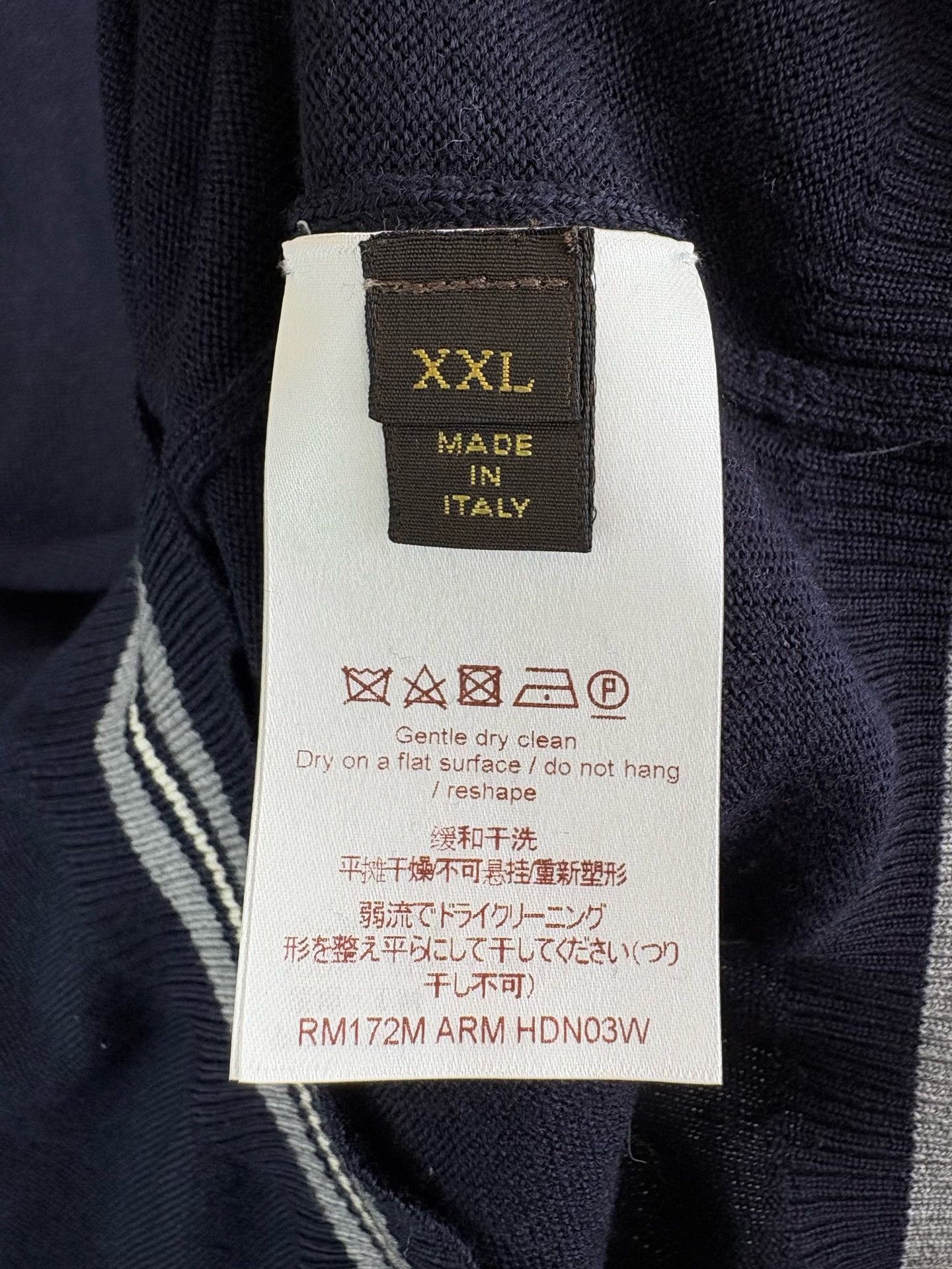 Louis Vuitton Louis Vuitton LV Logo Knit Sweater XXL Size US XXL / EU 58 / 5 - 6 Thumbnail