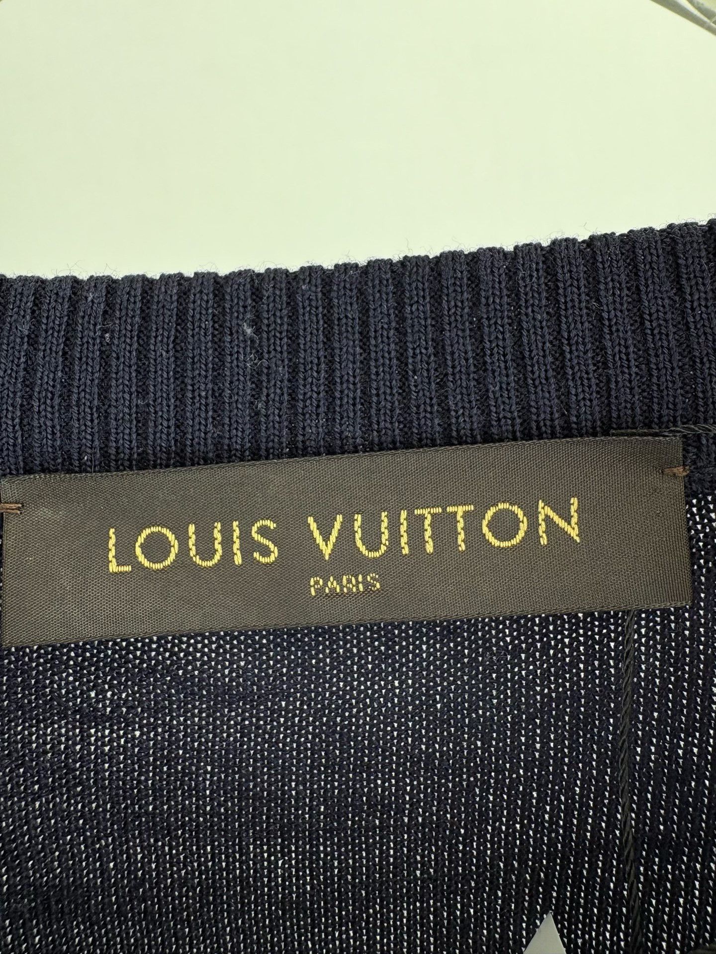 Louis Vuitton Louis Vuitton LV Logo Knit Sweater XXL Size US XXL / EU 58 / 5 - 5 Thumbnail