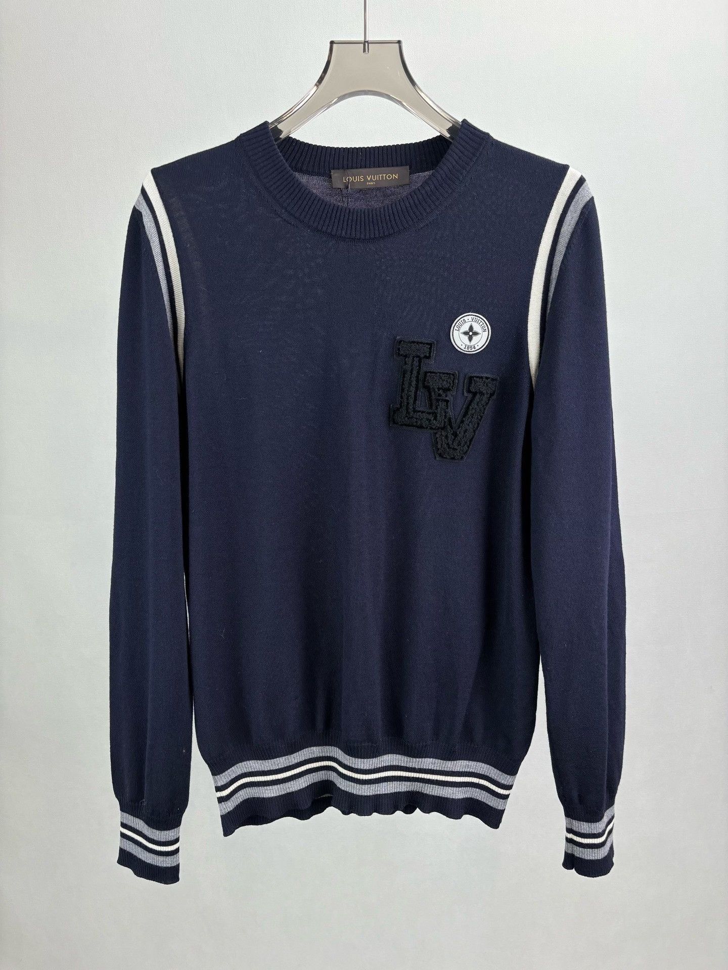 Louis Vuitton Louis Vuitton LV Logo Knit Sweater XXL Size US XXL / EU 58 / 5 - 2 Thumbnail