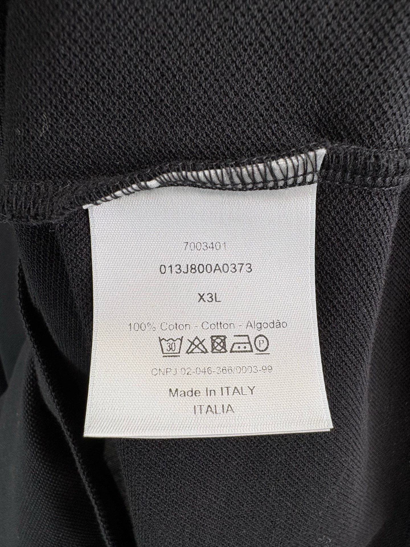 Dior Dior CD Embroidery Polo Shirt Size XXL Size US XXL / EU 58 / 5 - 6 Thumbnail