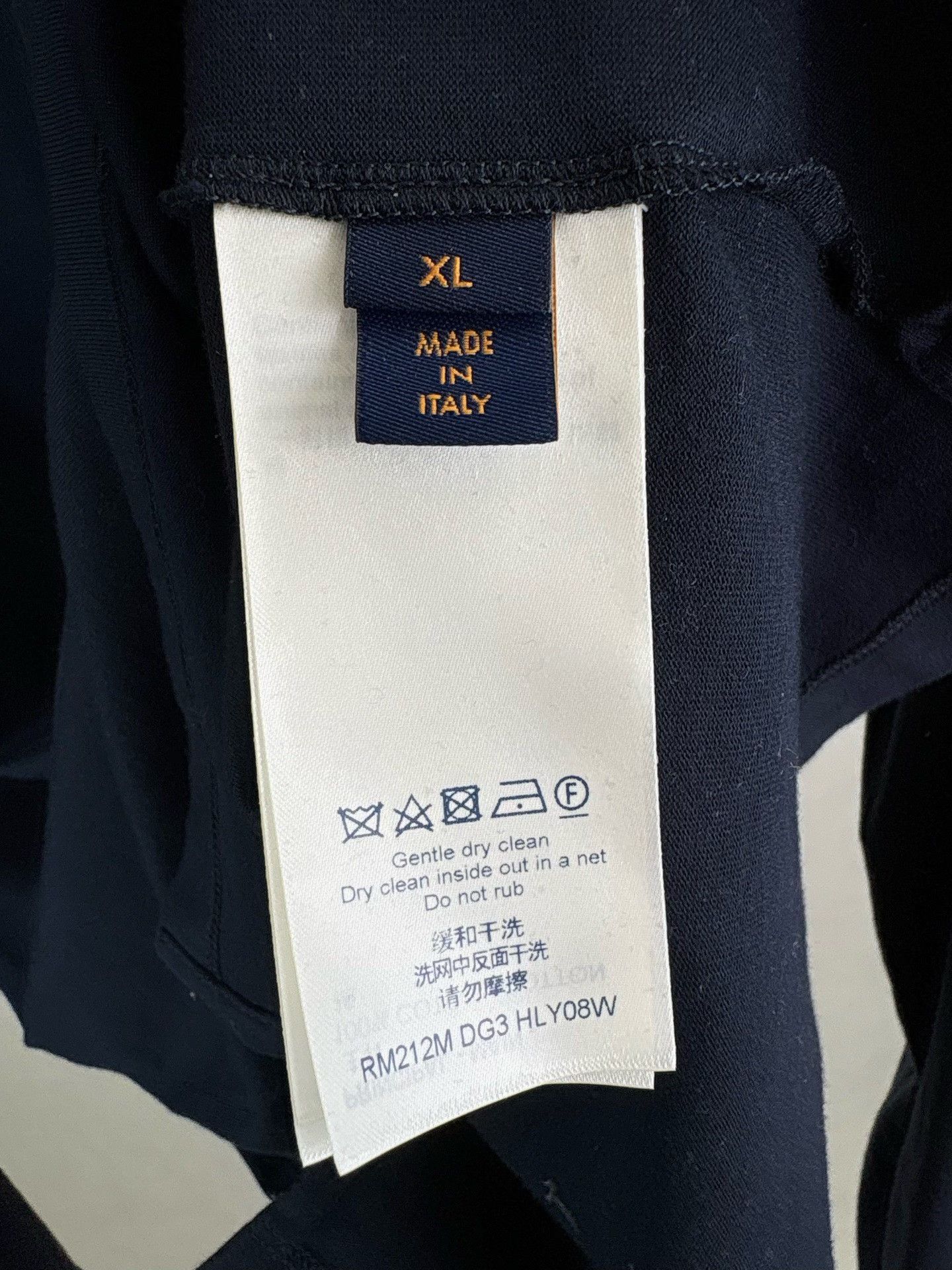 Louis Vuitton Louis Vuitton LV Logo Long Sleeve Polo XL Size US XL / EU 56 / 4 - 6 Thumbnail