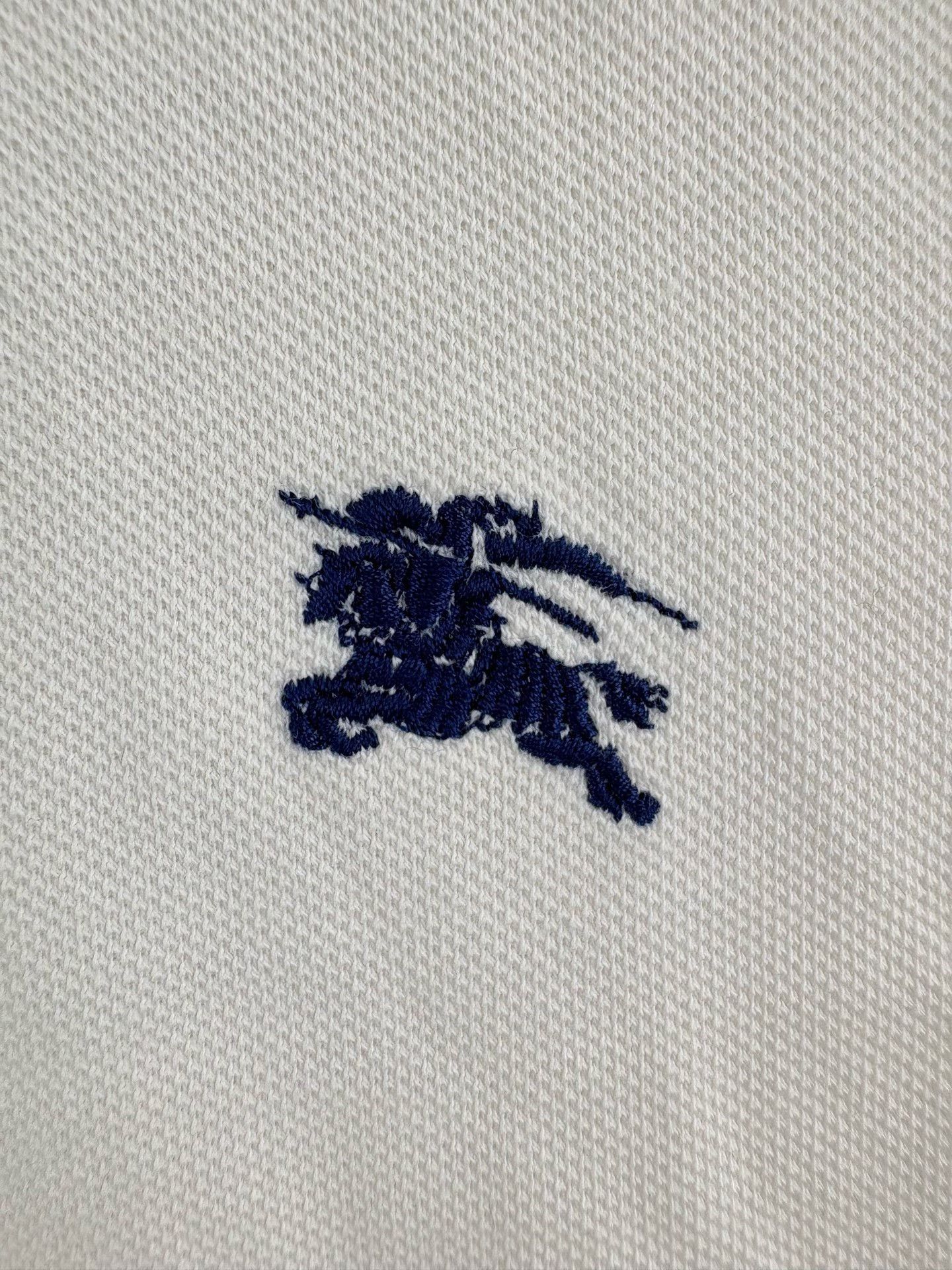 Burberry Burberry Embroidered Knight Polo Shirt M Size US M / EU 48-50 / 2 - 4 Thumbnail