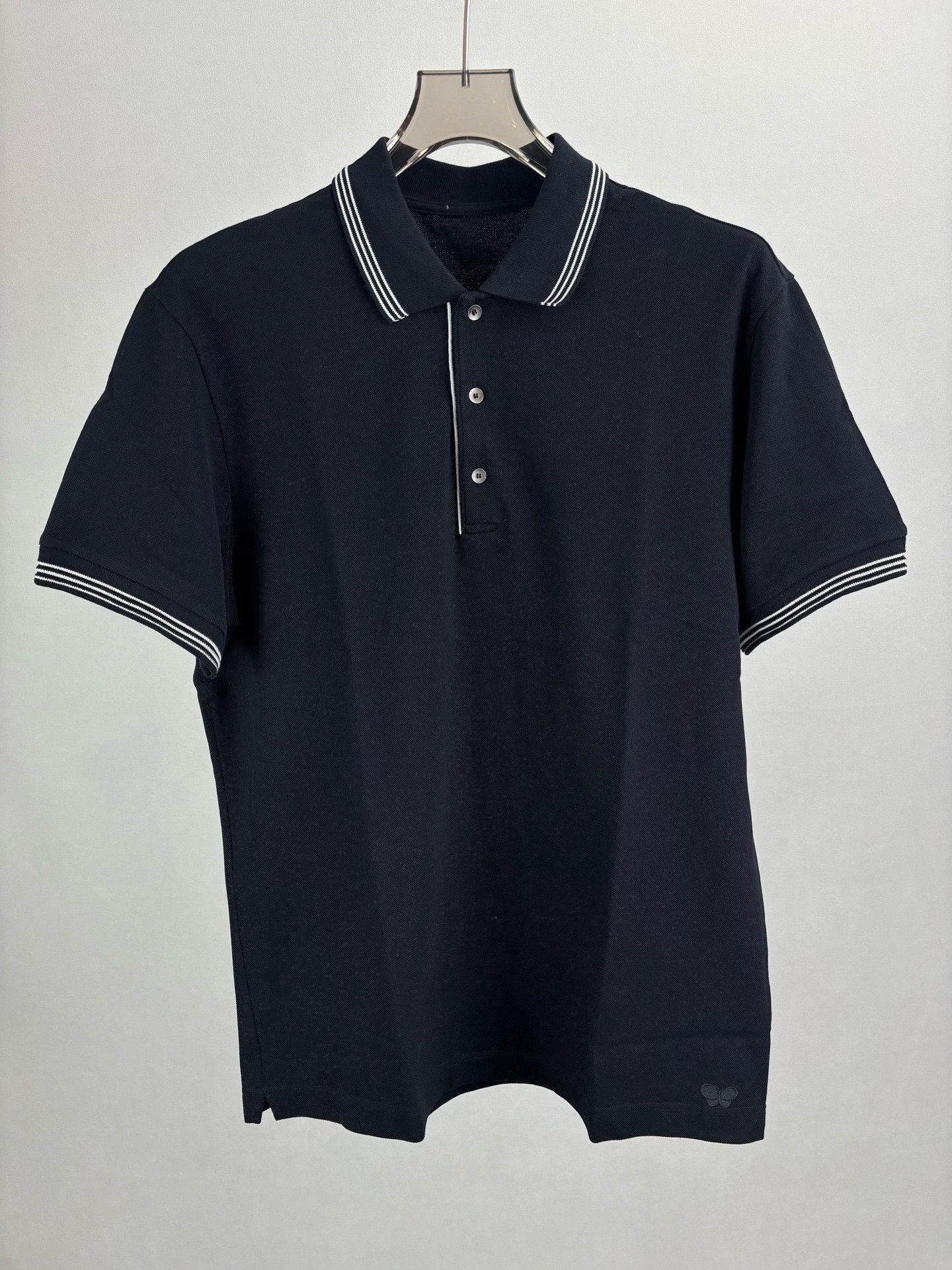 Bottega Veneta Bottega Veneta Butterfly Embroidered Polo Size 52 Size US L / EU 52-54 / 3 - 2 Thumbnail