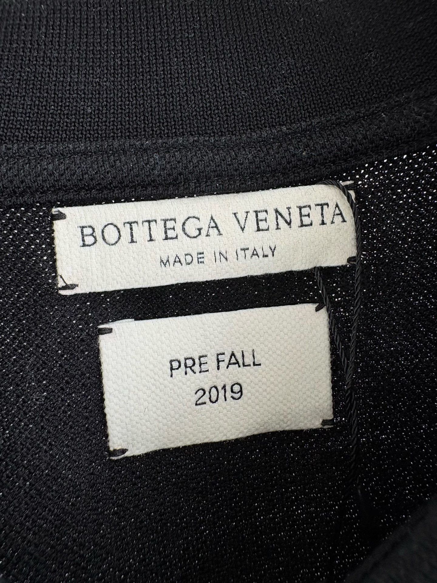 Bottega Veneta Bottega Veneta Black Cotton Polo Shirt Size 54 Size US L / EU 52-54 / 3 - 5 Thumbnail