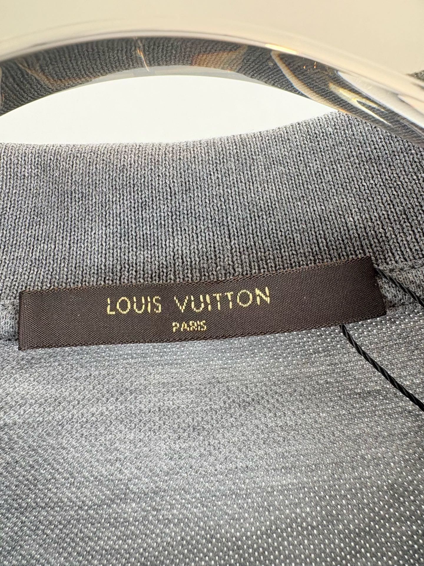 Louis Vuitton Louis Vuitton Embroidered Logo Long Sleeve Polo XL Size US XL / EU 56 / 4 - 5 Thumbnail