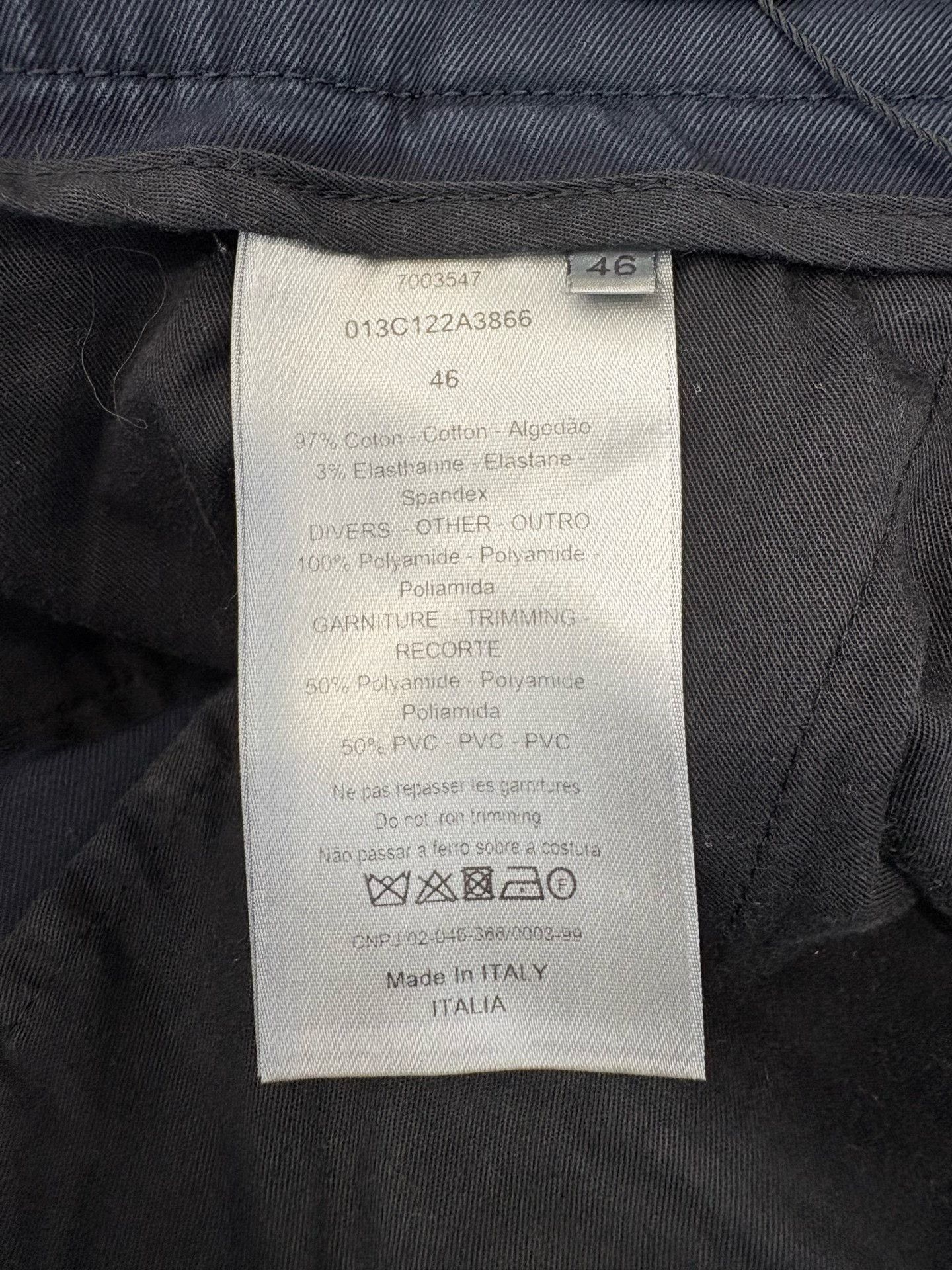 Dior Dior Navy Cotton Cargo Pants 46 Size US 30 / EU 46 - 6 Thumbnail