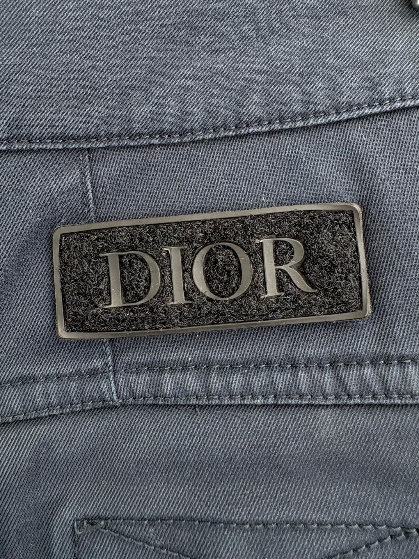 Dior Dior Navy Cotton Cargo Pants 46 Size US 30 / EU 46 - 4 Thumbnail