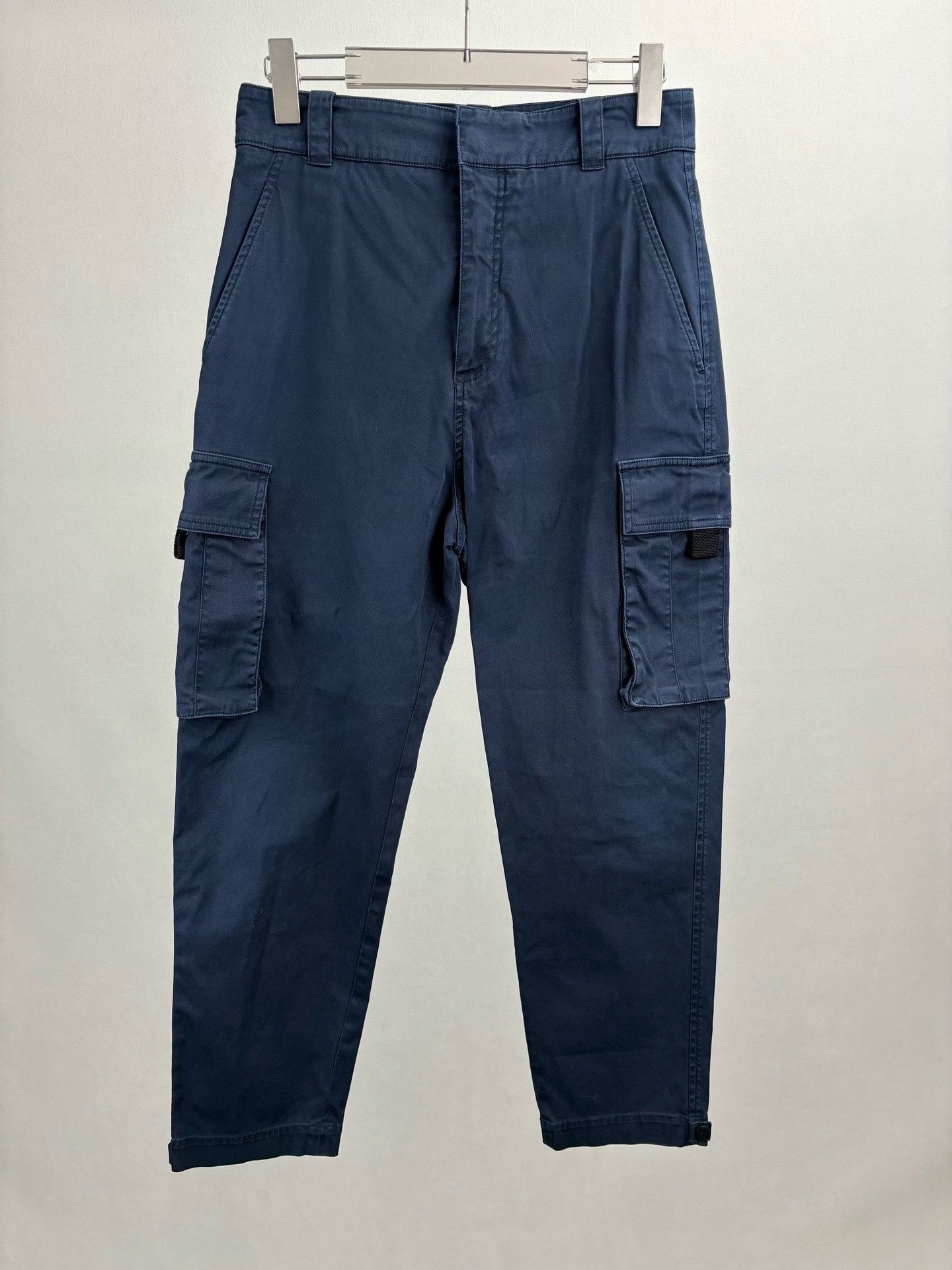 Dior Dior Navy Cotton Cargo Pants 46 Size US 30 / EU 46 - 2 Thumbnail