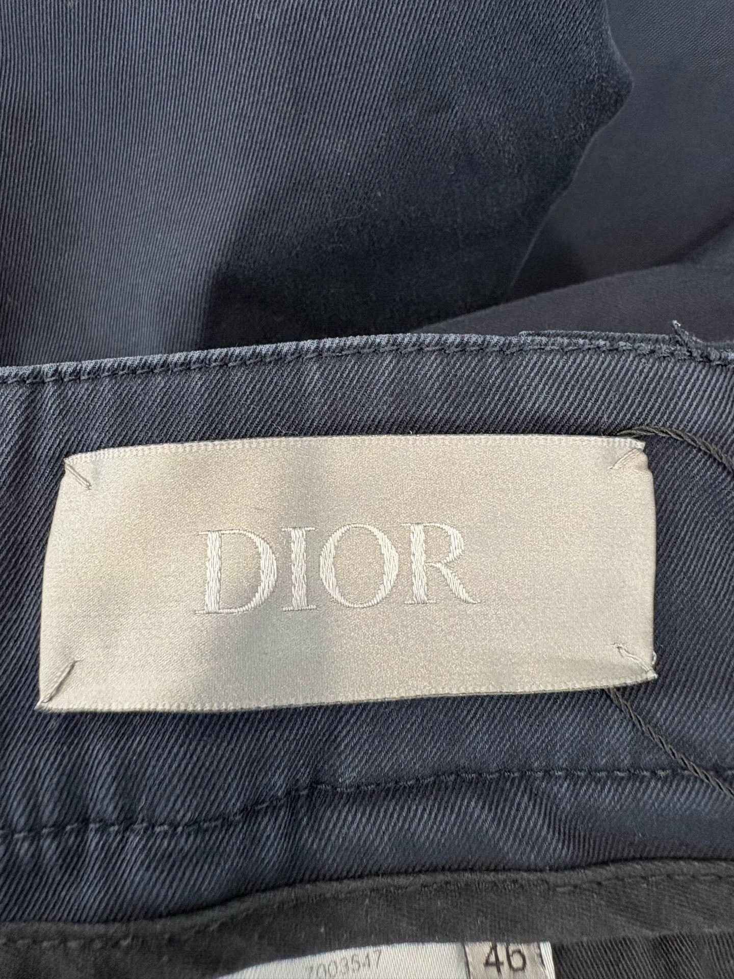 Dior Dior Navy Cotton Cargo Pants 46 Size US 30 / EU 46 - 5 Thumbnail