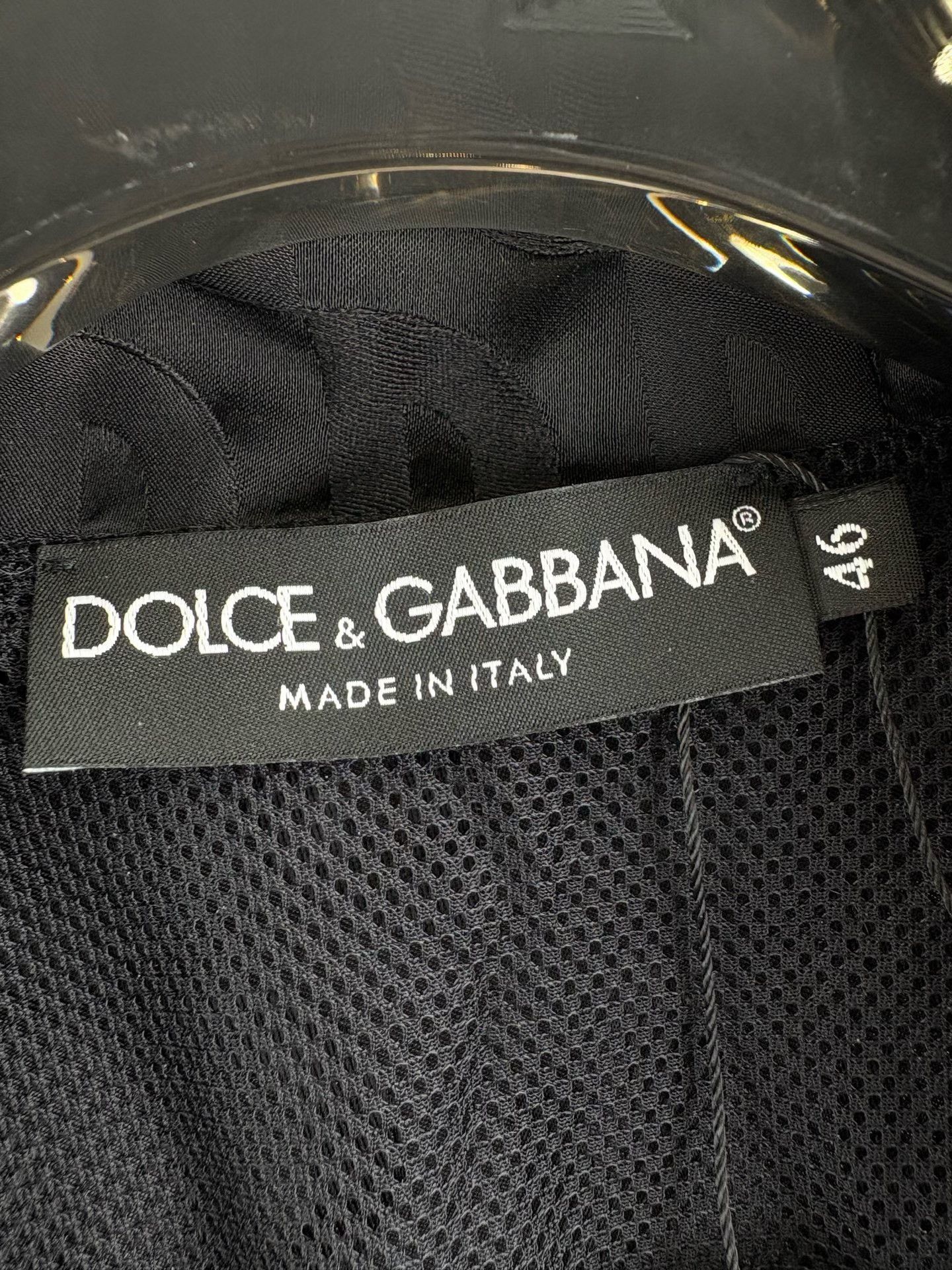 Dolce & Gabbana Dolce & Gabbana Monogram Logo Tape Zip Jacket EU 46 Size US S / EU 44-46 / 1 - 5 Thumbnail