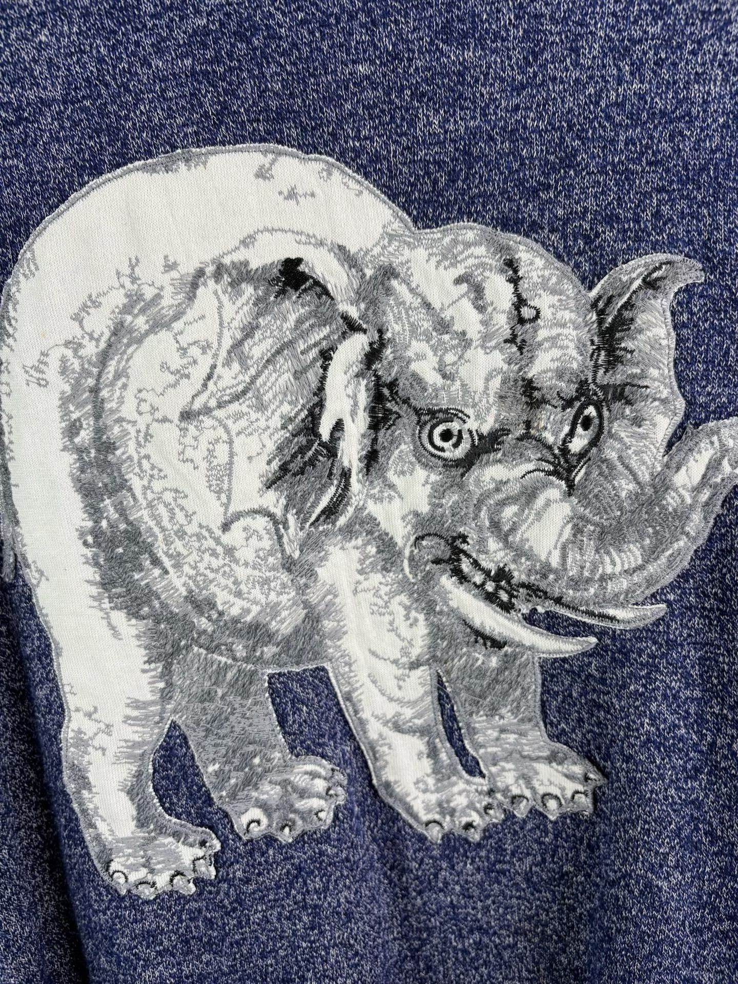 Louis Vuitton Louis Vuitton Elephant Cashmere Knit Sweater XXL Size US XXL / EU 58 / 5 - 4 Thumbnail