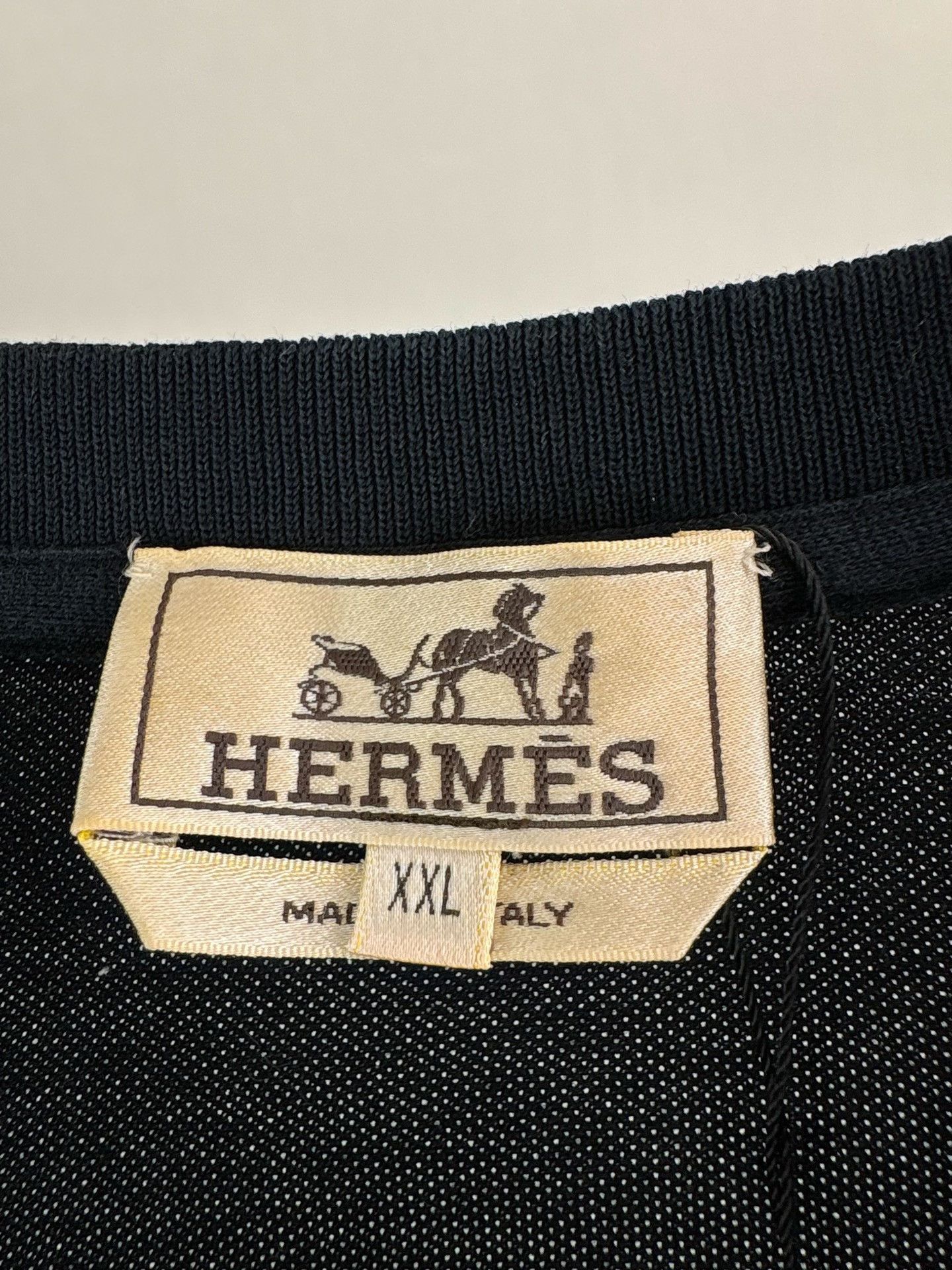 Hermes Hermes Embroidered Pocket Polo Shirt XXL Size US XXL / EU 58 / 5 - 5 Thumbnail