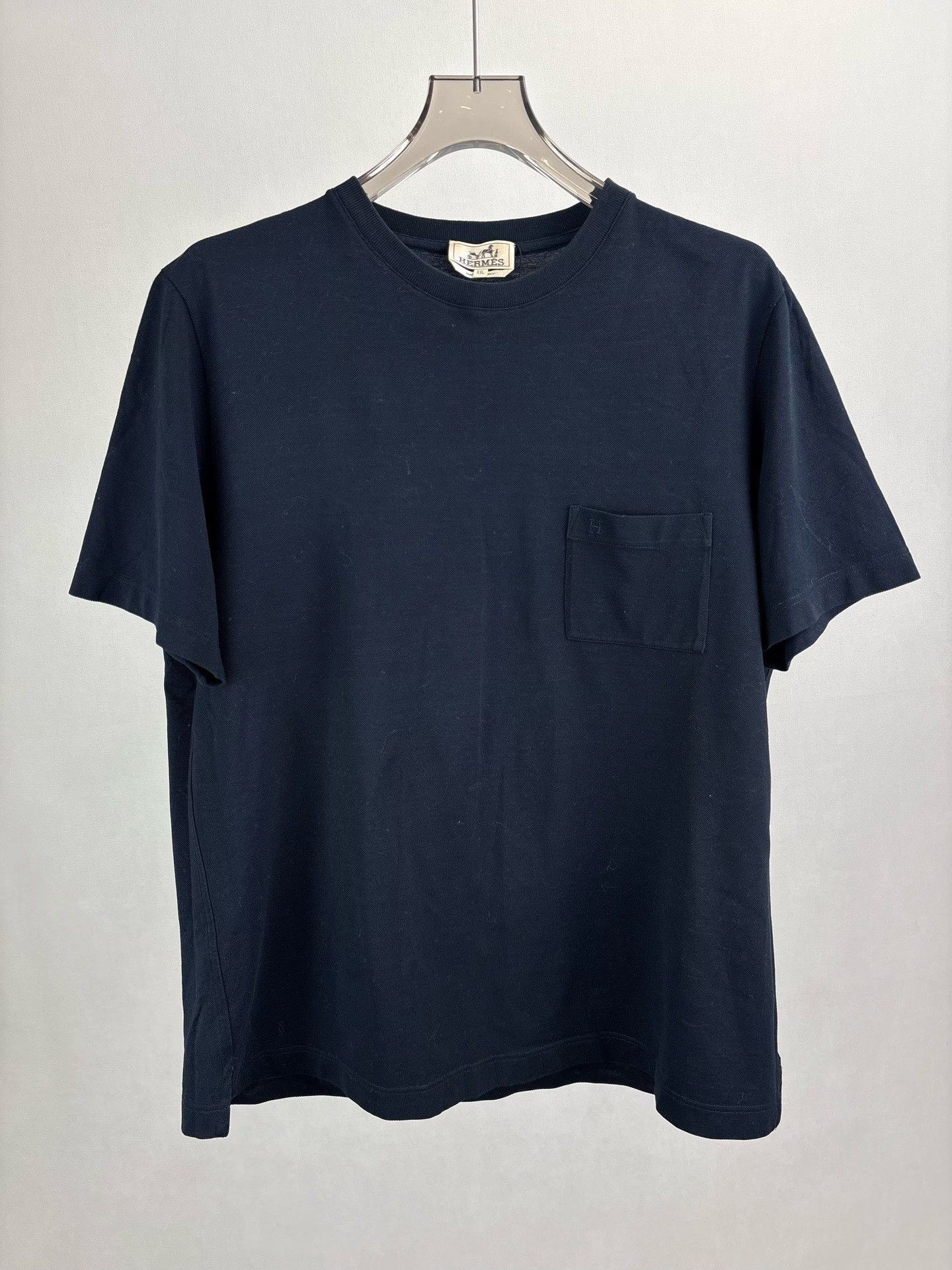 Hermes Hermes Embroidered Pocket Polo Shirt XXL Size US XXL / EU 58 / 5 - 2 Thumbnail