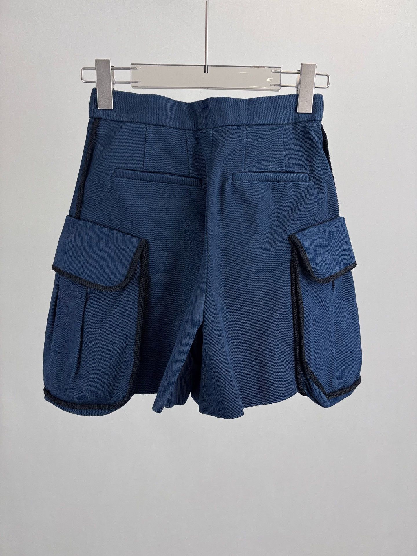 Fendi Fendi Navy Blue Cargo Shorts IT 38 Size 26" / US 2 / IT 38 - 3 Thumbnail