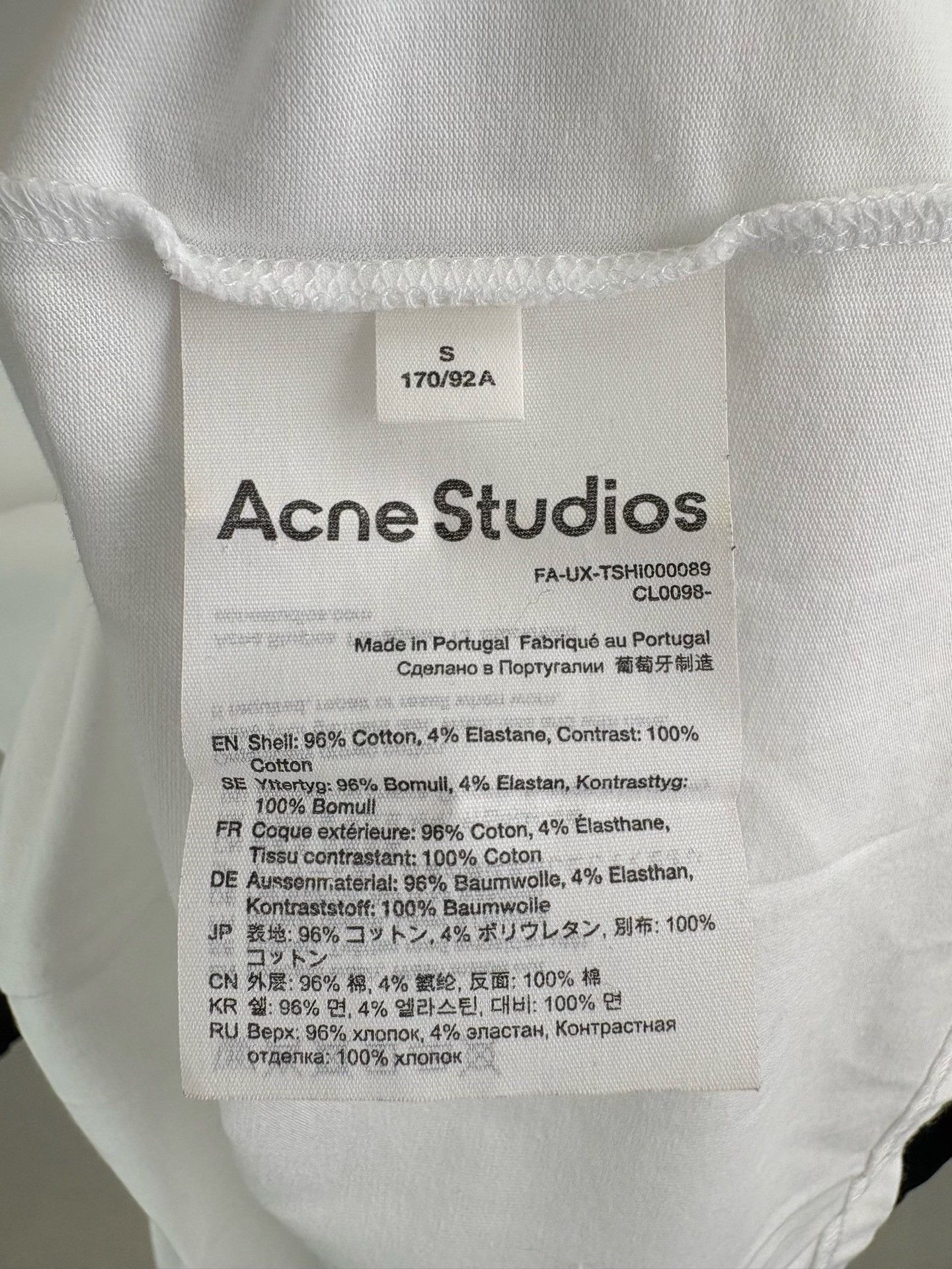 Acne Studios Acne Studios Layered Long Sleeve T-Shirt S Size US S / EU 44-46 / 1 - 6 Thumbnail
