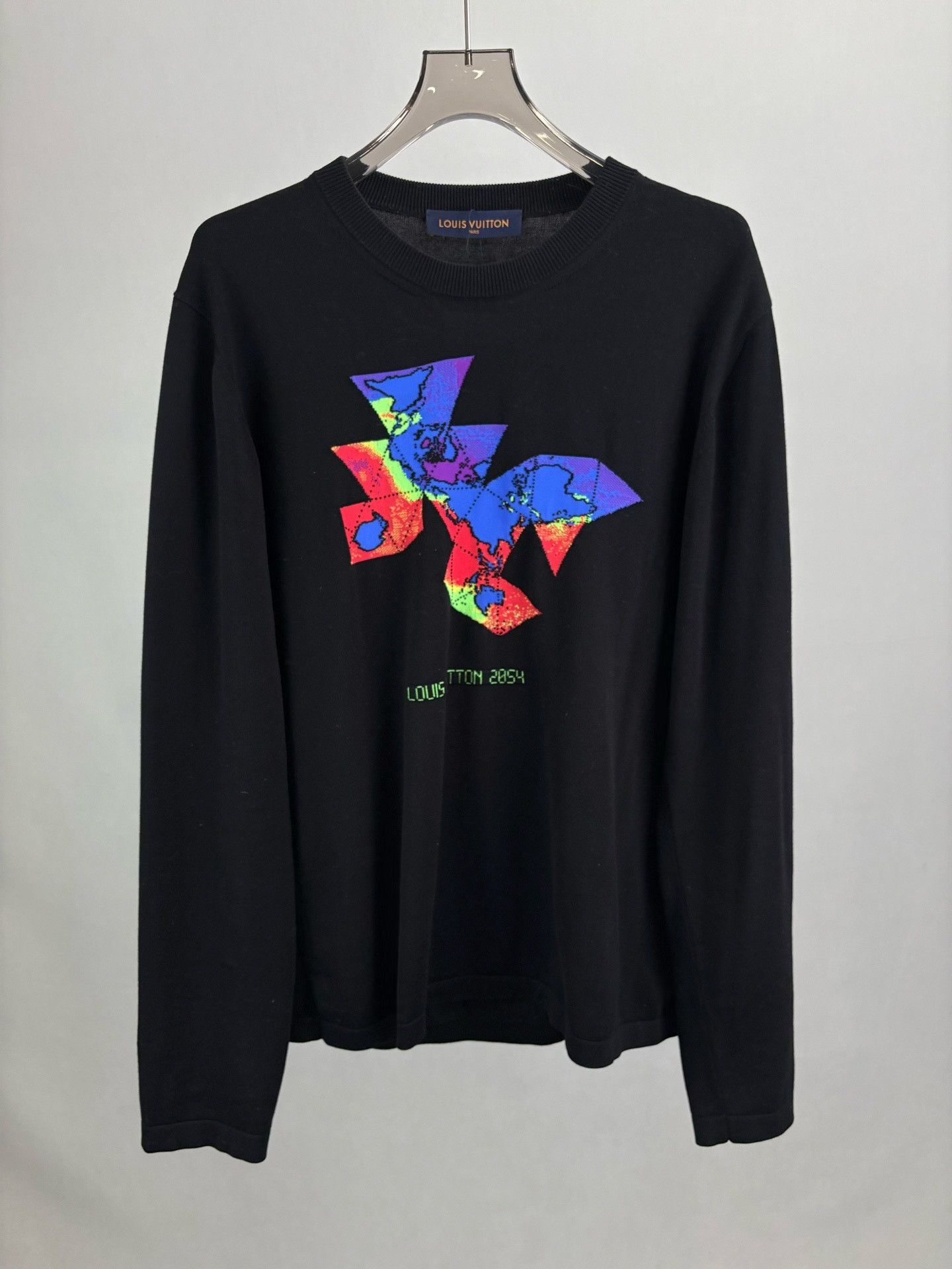 Louis Vuitton Louis Vuitton 2054 Heat Map Knit Sweater XXL Size US XXL / EU 58 / 5 - 2 Thumbnail