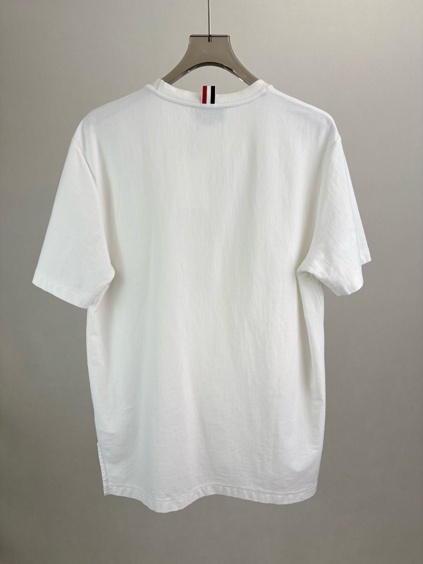 Thom Browne Thom Browne Stripe Detail T-Shirt Size 4 Size US XL / EU 56 / 4 - 3 Thumbnail