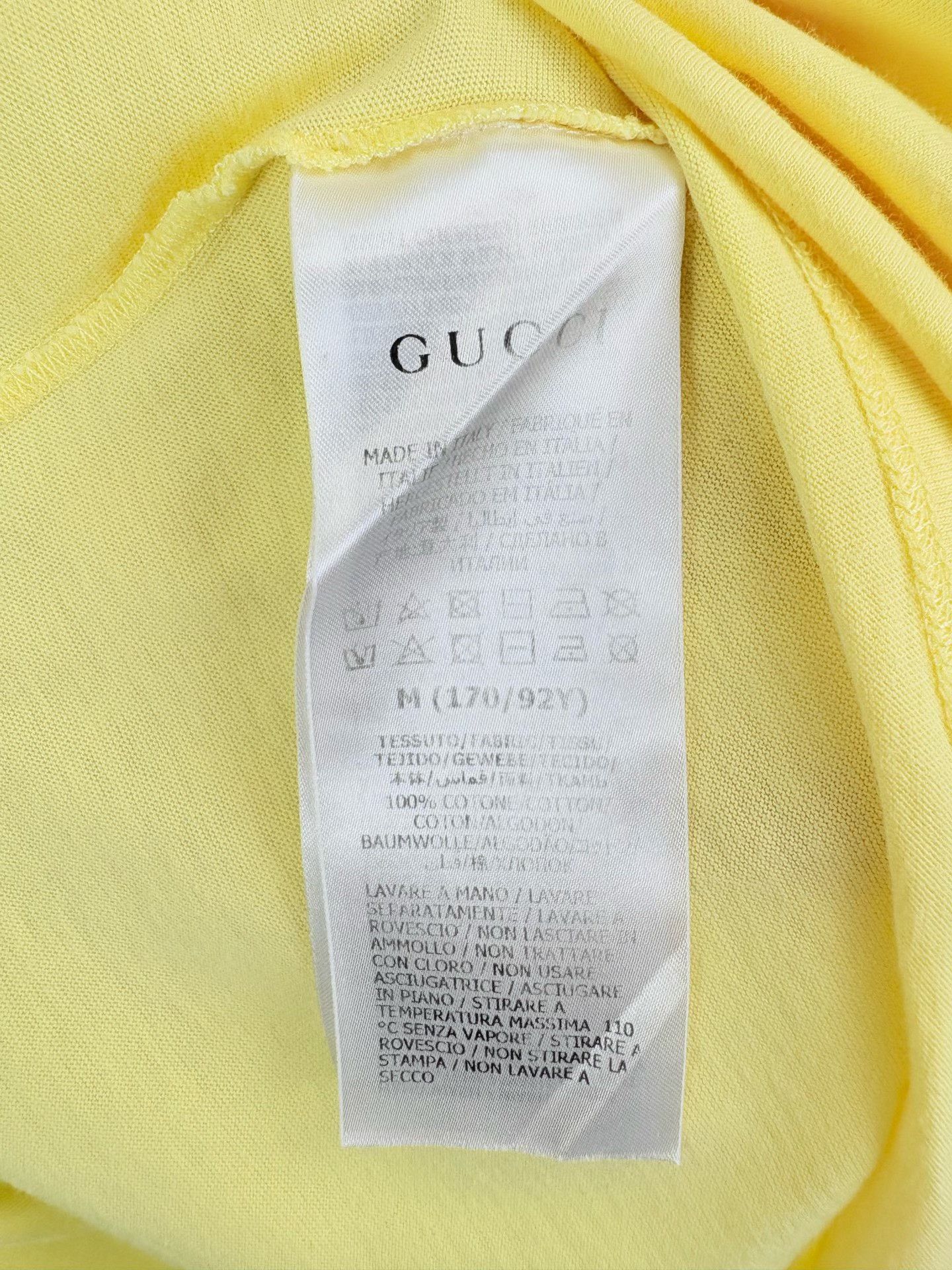 Gucci Gucci Apple Print Logo T-Shirt Size M Size US M / EU 48-50 / 2 - 6 Thumbnail
