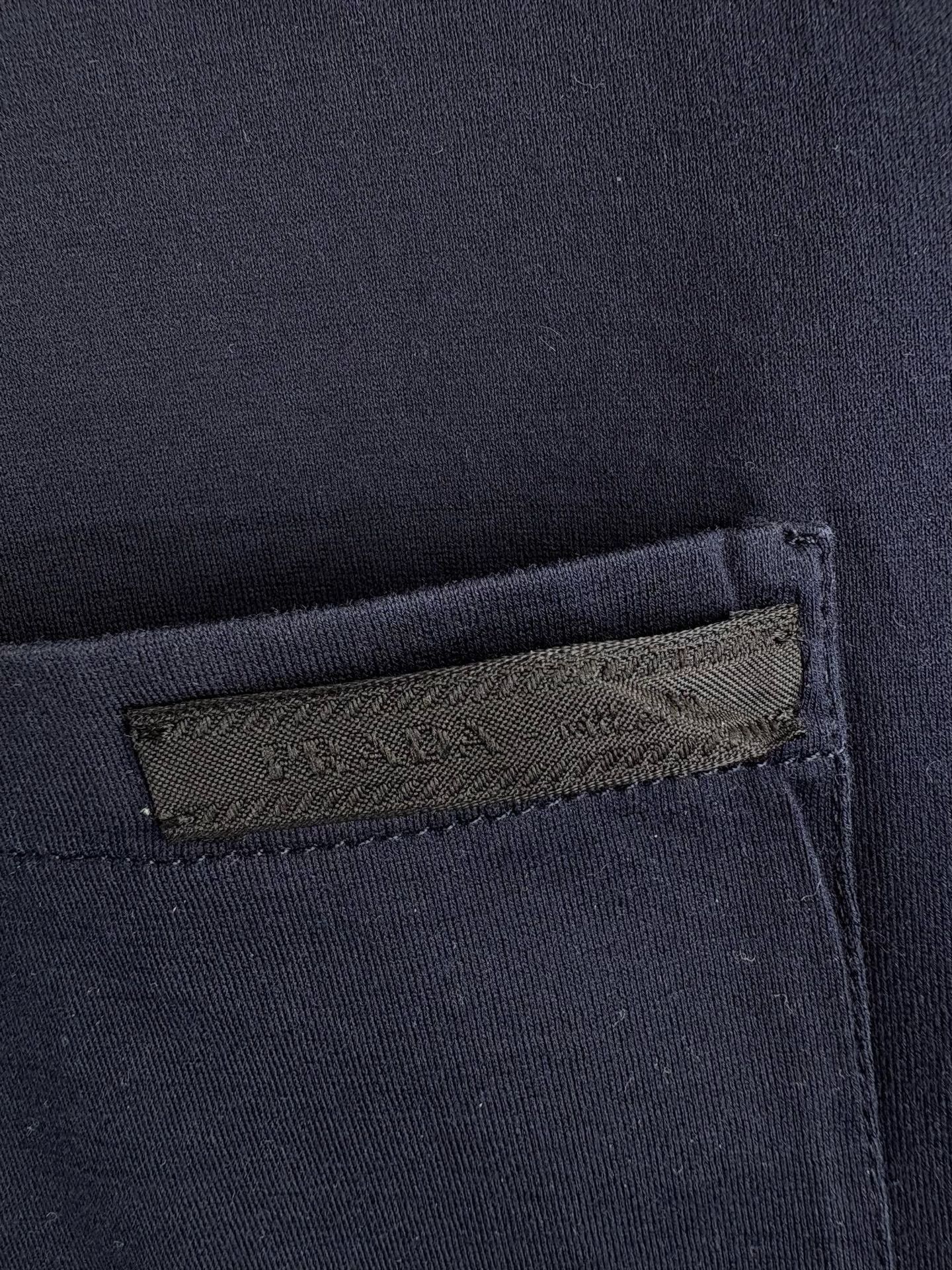 Prada Prada Pocket Navy T-Shirt XXL Size US XXL / EU 58 / 5 - 4 Thumbnail