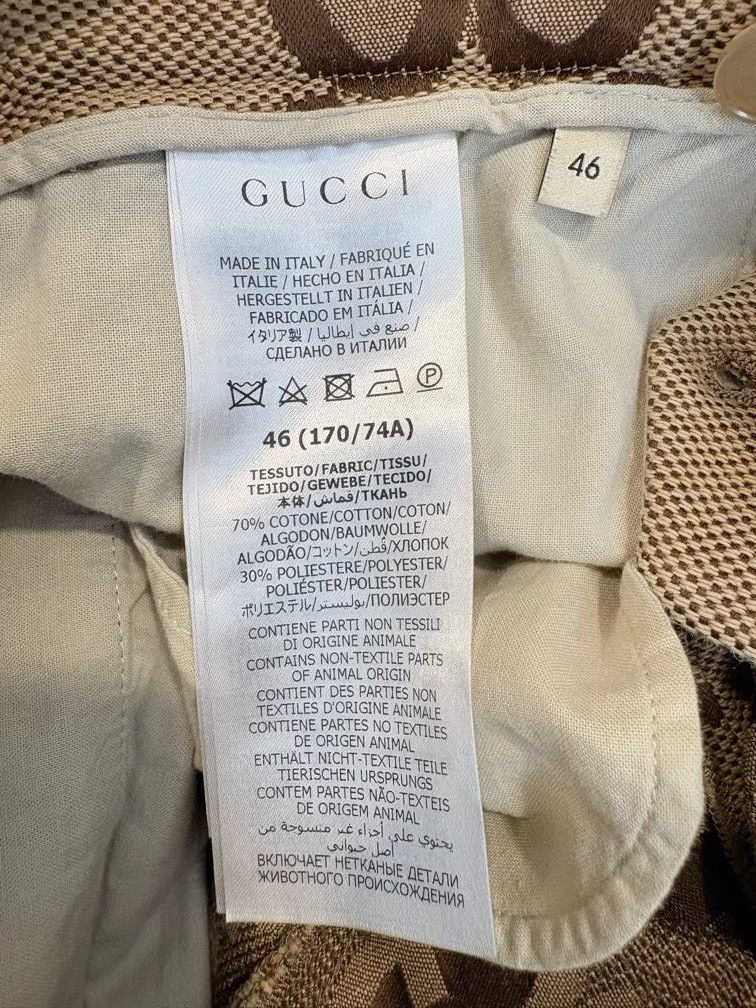 Gucci Gucci GG Monogram Canvas Shorts Size 46 Size US 30 / EU 46 - 6 Thumbnail