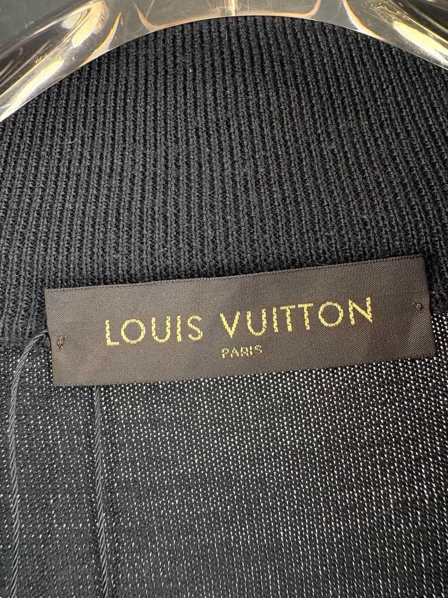 Louis Vuitton Louis Vuitton Logo Zip-Up Knit Jacket XL Size US XL / EU 56 / 4 - 6 Thumbnail