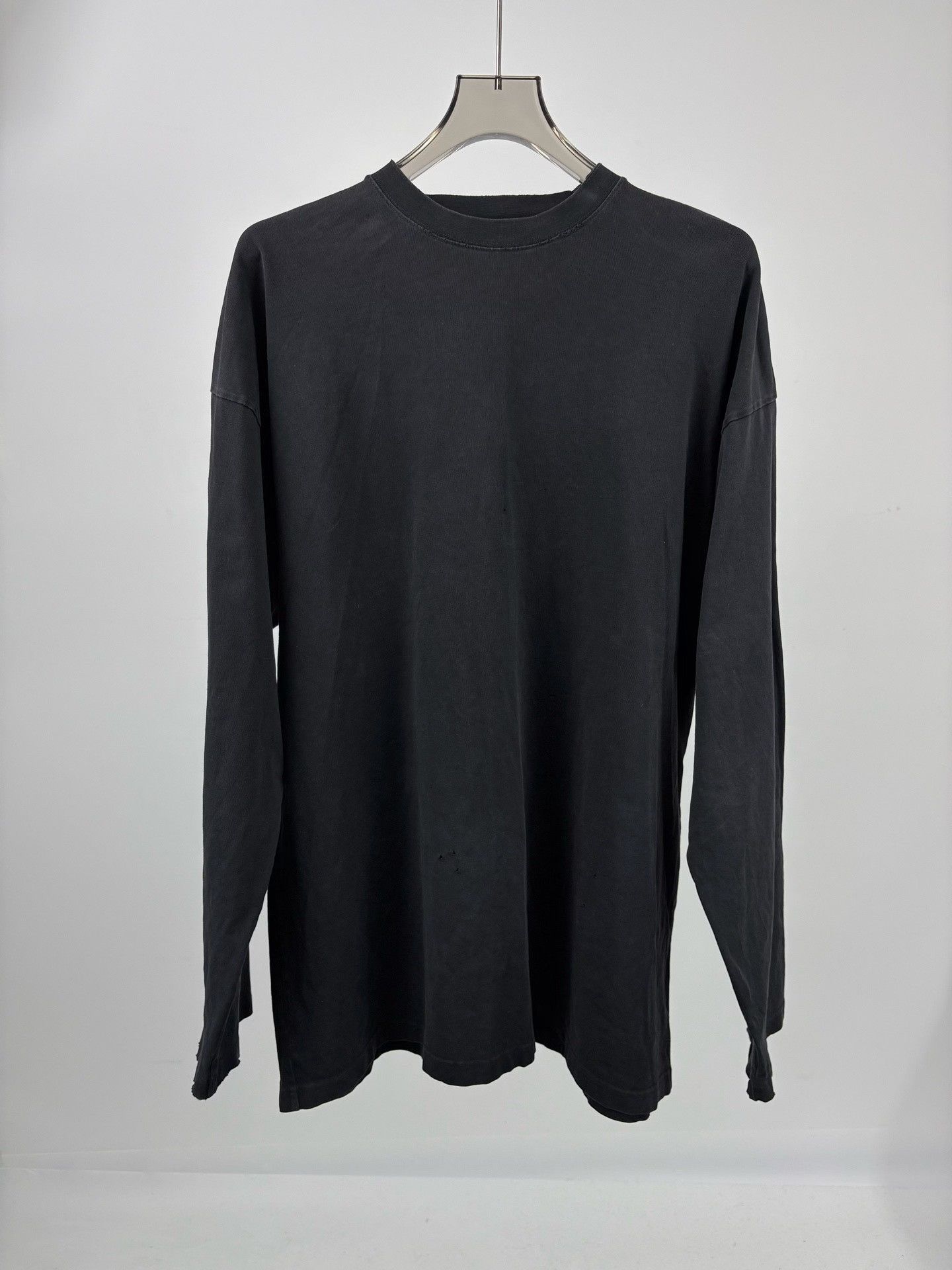 Balenciaga Balenciaga Rhinestone Logo Long Sleeve T-Shirt Size 2 Size US M / EU 48-50 / 2 - 3 Thumbnail