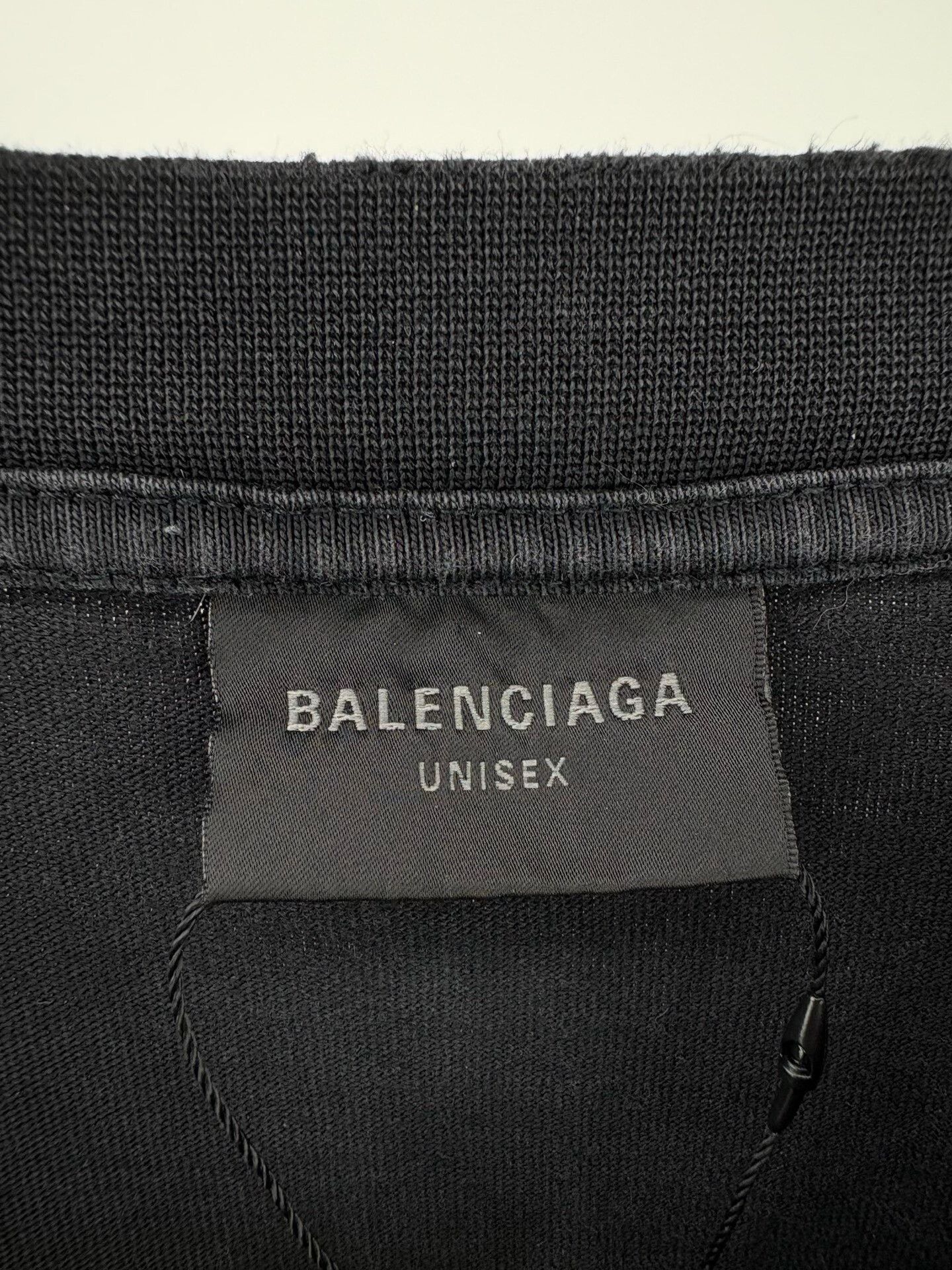 Balenciaga Balenciaga Rhinestone Logo Long Sleeve T-Shirt Size 2 Size US M / EU 48-50 / 2 - 6 Thumbnail