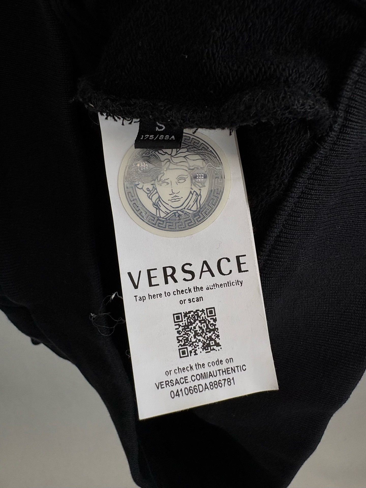Versace Versace Medusa Gold Embroidery Zip Hoodie Size S Size US S / EU 44-46 / 1 - 6 Thumbnail