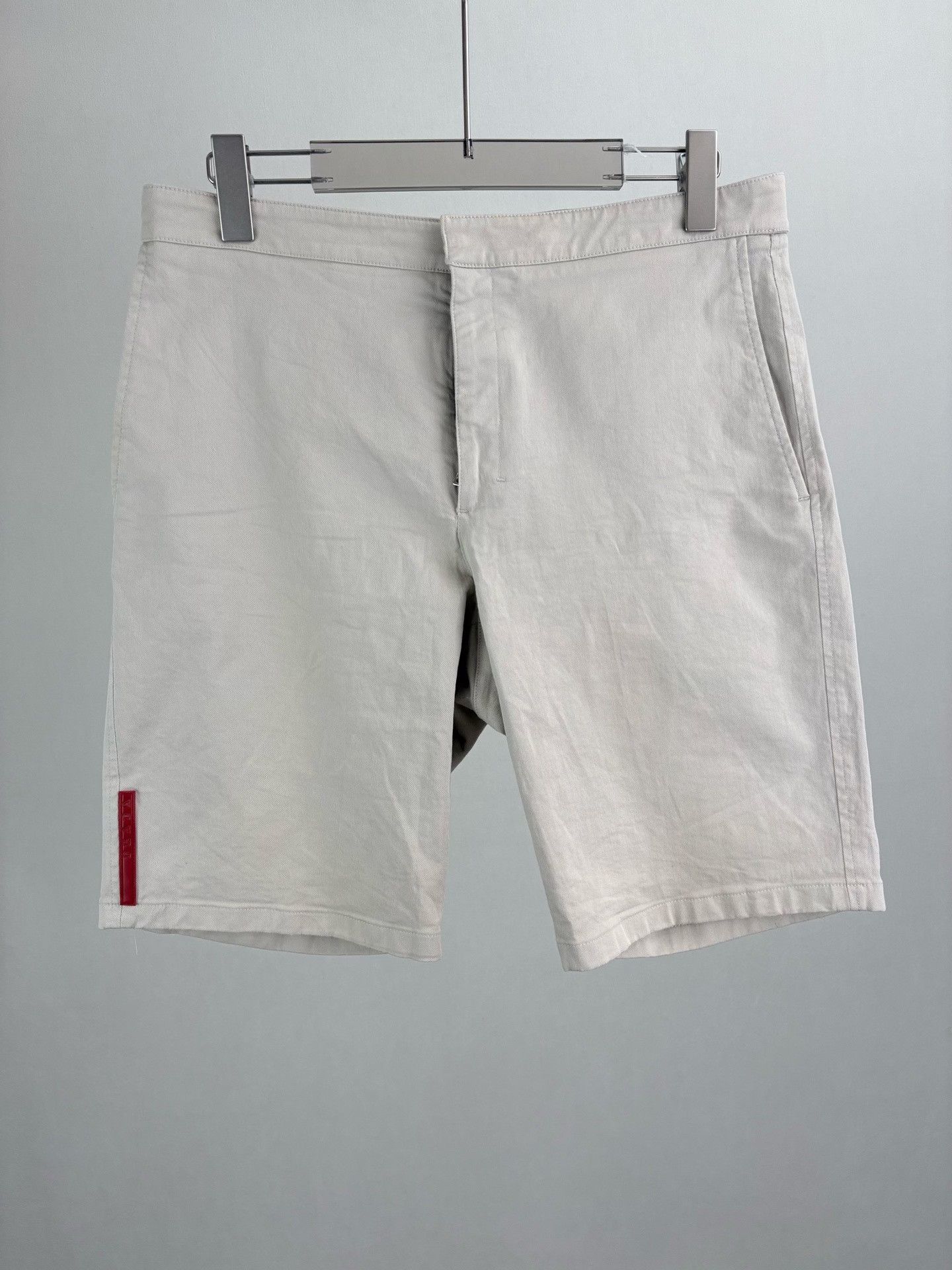 Prada Prada Red Tab Cotton Shorts 50 Size US 34 / EU 50 - 2 Thumbnail