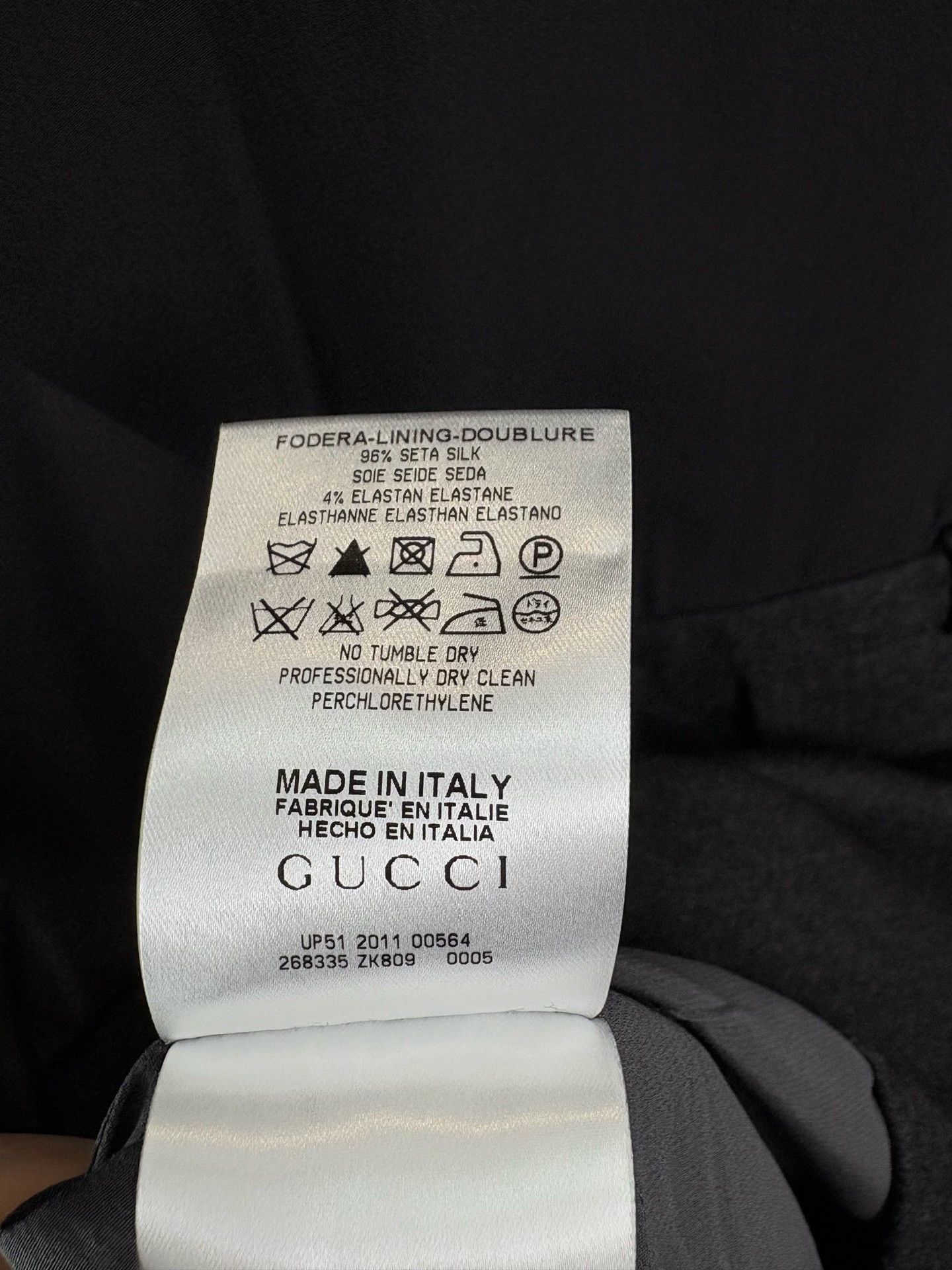 Gucci Gucci Silk Mixed Material Midi Dress IT 38 Size XS / US 0-2 / IT 36-38 - 5 Thumbnail