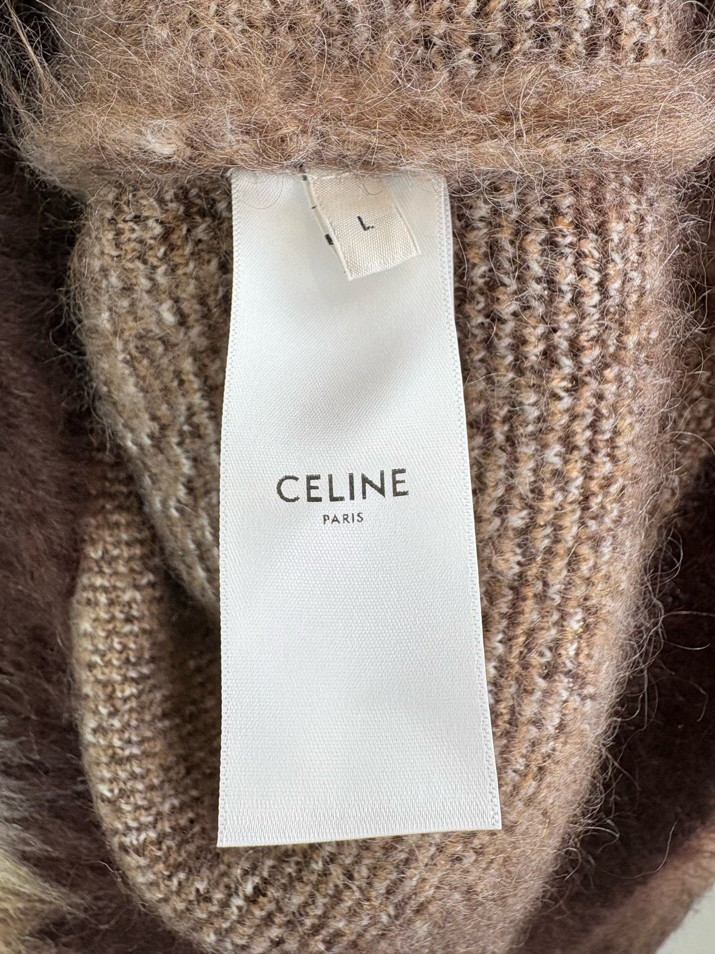 Celine Celine Mohair Gradient Sweater Size L Size US L / EU 52-54 / 3 - 5 Thumbnail