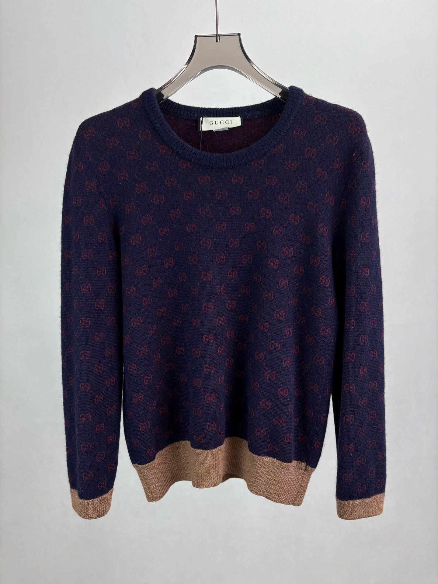 Gucci Gucci GG Monogram Wool Sweater Size S Size US S / EU 44-46 / 1 - 2 Thumbnail