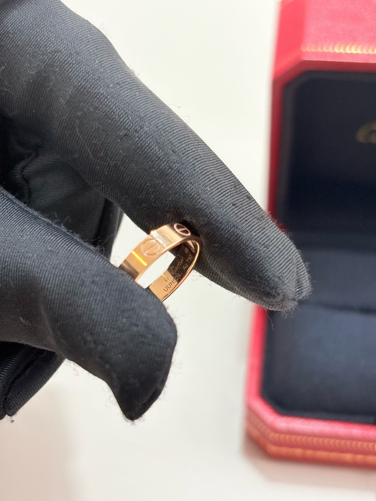 Cartier Cartier LOVE 18K Gold Ring Size 48 Size ONE SIZE - 5 Thumbnail