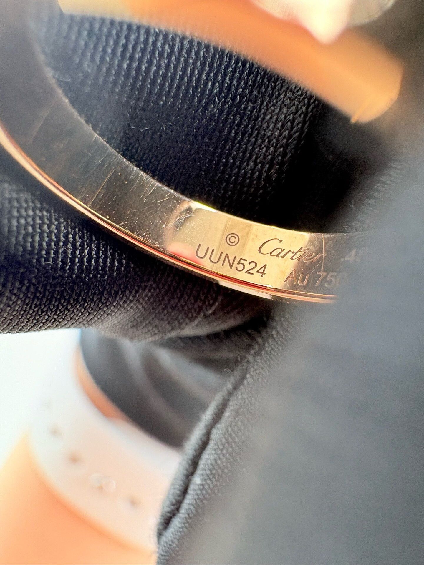 Cartier Cartier LOVE 18K Gold Ring Size 48 Size ONE SIZE - 7 Thumbnail