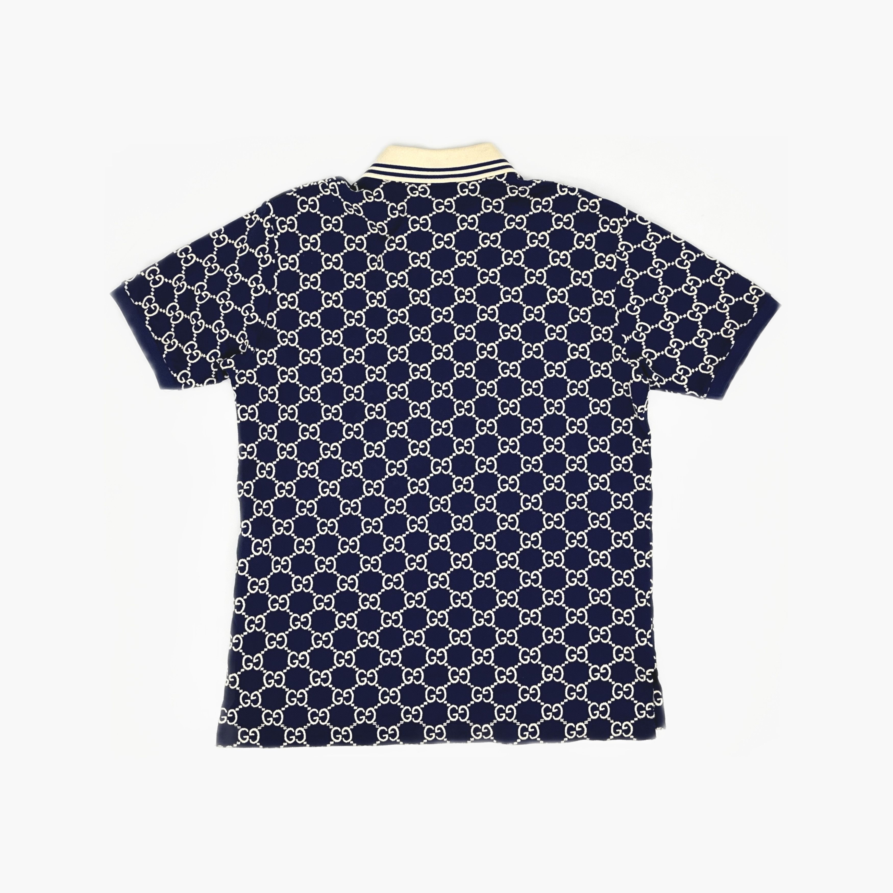 Gucci Gucci Monogram GG Print Polo Shirt S Size US S / EU 44-46 / 1 - 3 Thumbnail