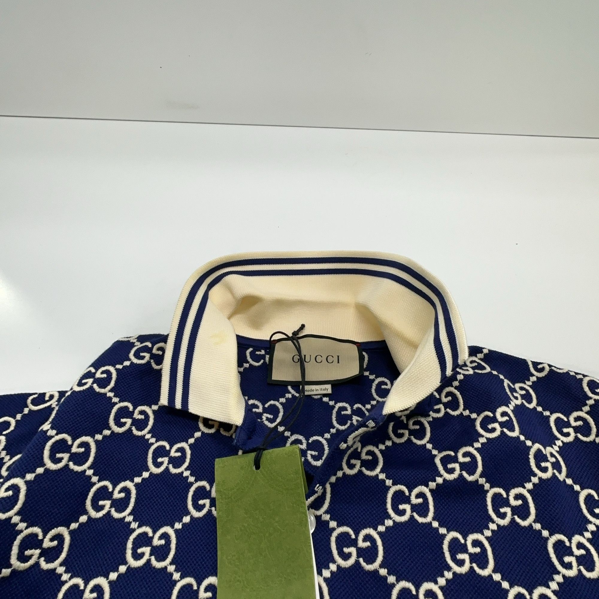 Gucci Gucci Monogram GG Print Polo Shirt S Size US S / EU 44-46 / 1 - 7 Thumbnail