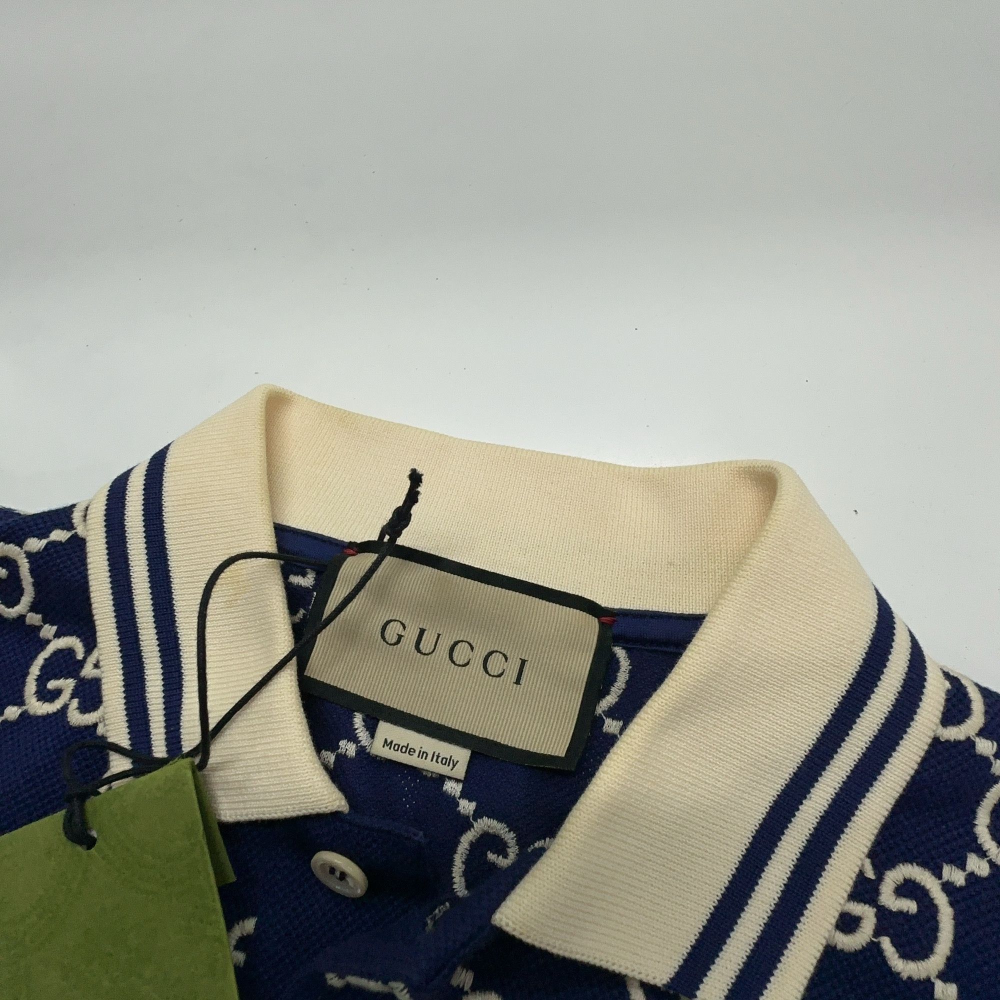 Gucci Gucci Monogram GG Print Polo Shirt S Size US S / EU 44-46 / 1 - 6 Thumbnail