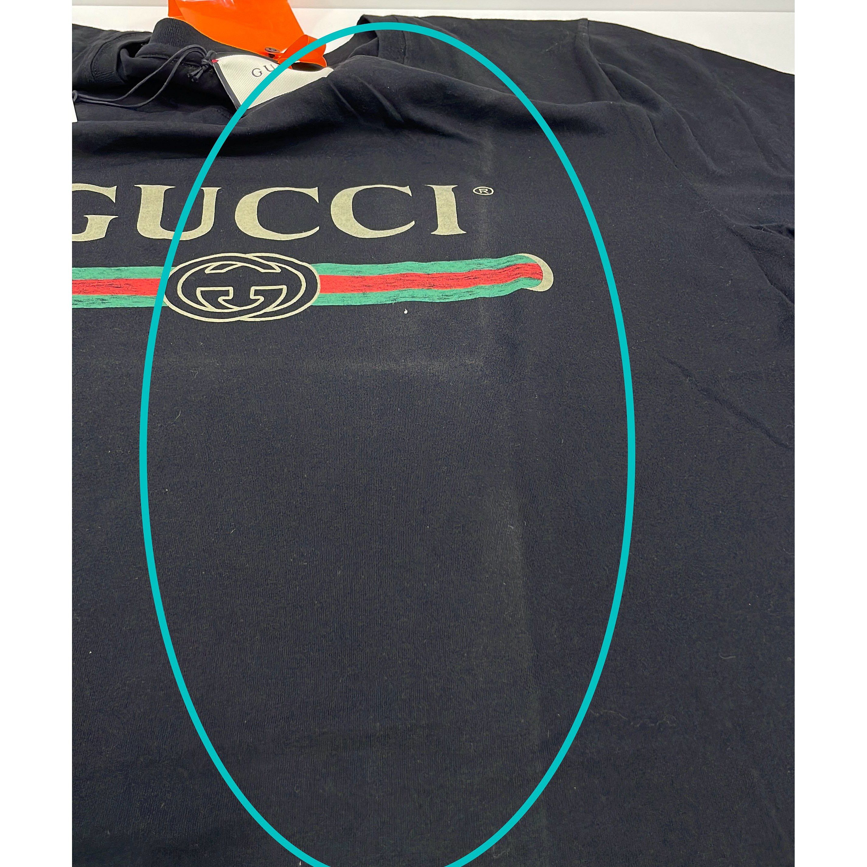 Gucci Gucci Belt Logo Print T-Shirt Size L Size US L / EU 52-54 / 3 - 7 Thumbnail