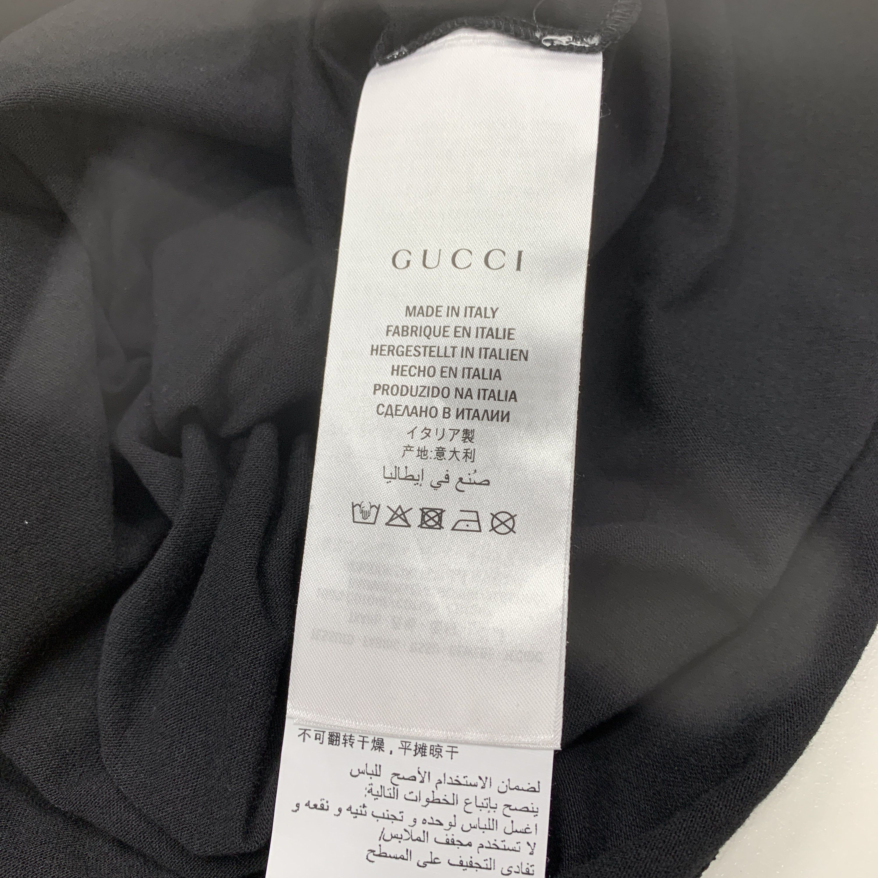 Gucci Gucci Belt Logo Print T-Shirt Size L Size US L / EU 52-54 / 3 - 5 Thumbnail