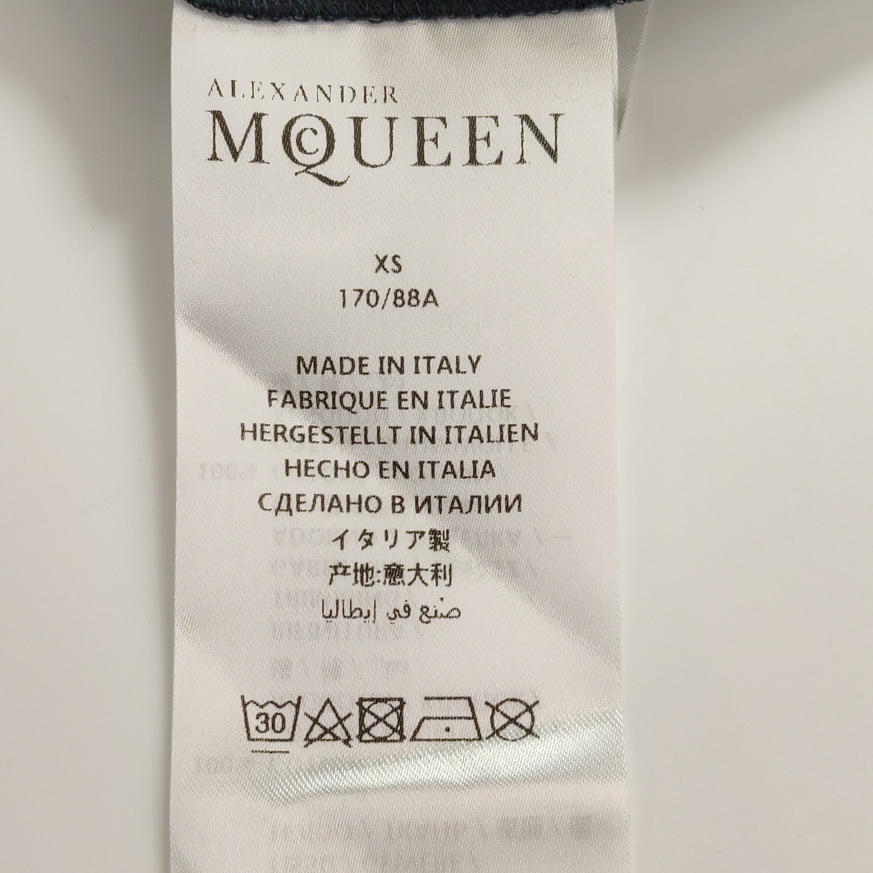 Alexander McQueen Alexander McQueen Men m Short Sleeve Shirts Size US M / EU 48-50 / 2 - 7 Thumbnail