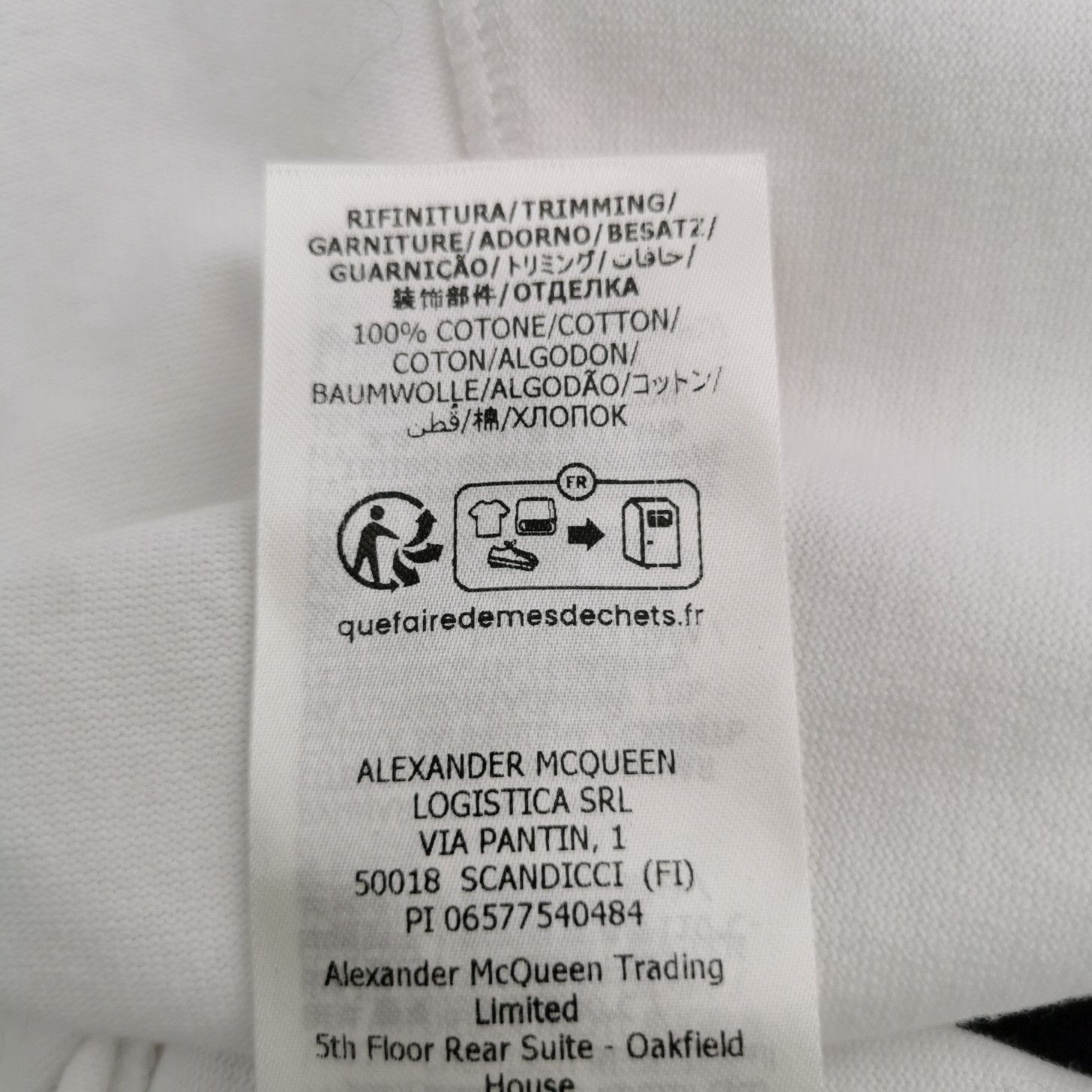 Alexander McQueen Alexander McQueen Men m Short Sleeve Shirts Size US M / EU 48-50 / 2 - 8 Thumbnail